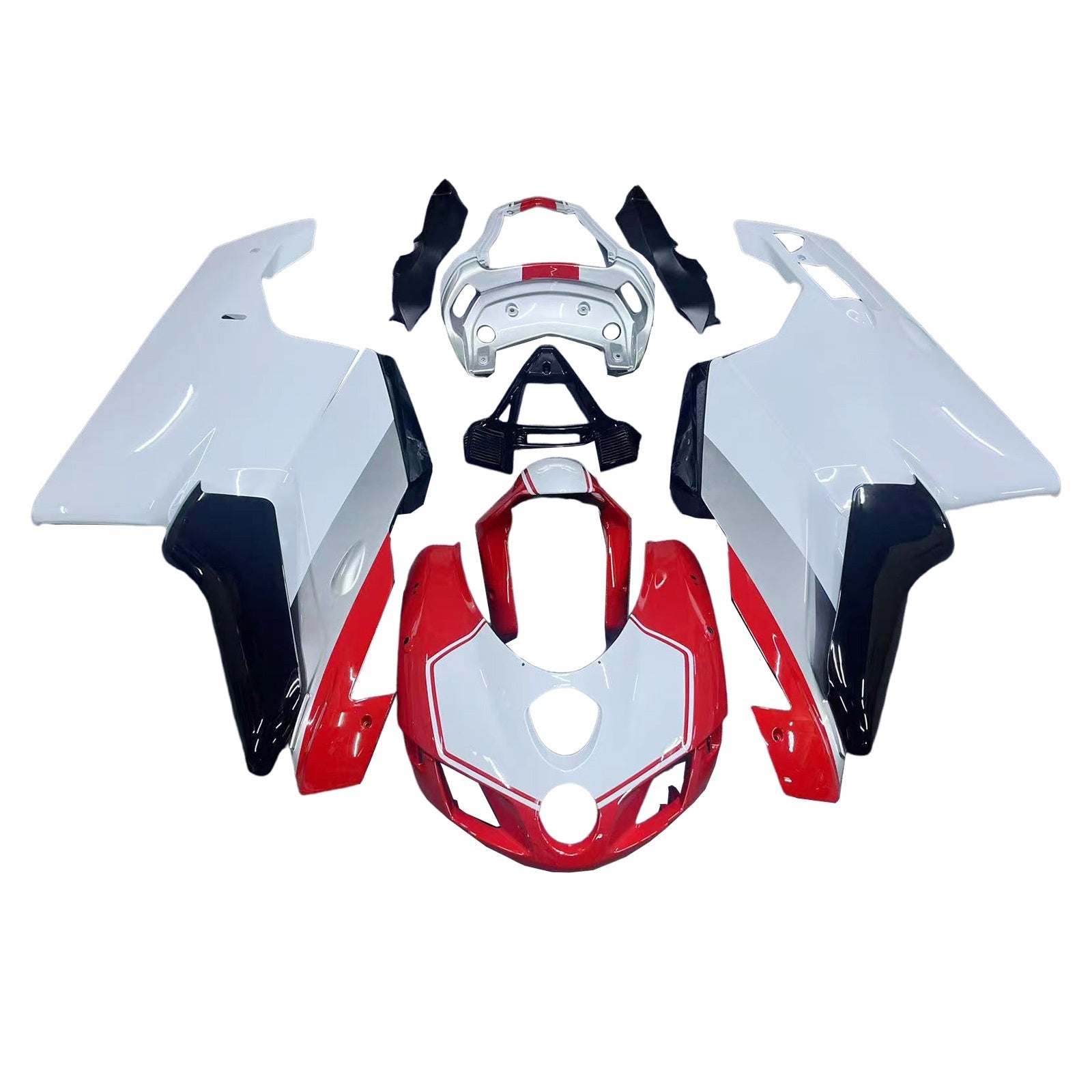 Amotopart Kit de carrocería ABS carenado para Ducati 999 749 2005 2006 Genérico