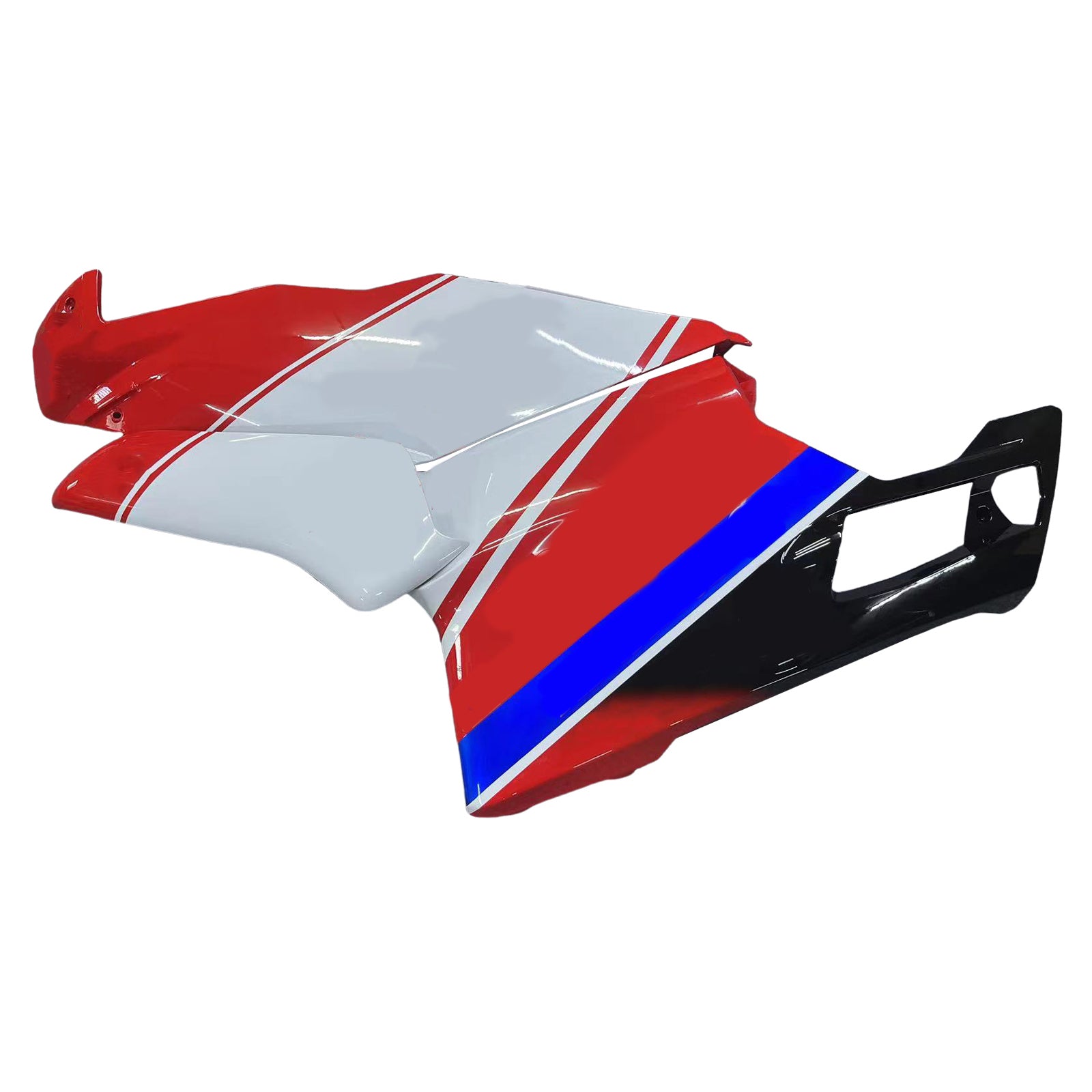 Amotopart beli komplet z rdečo mešanico za Ducati 999/749 2005-2006