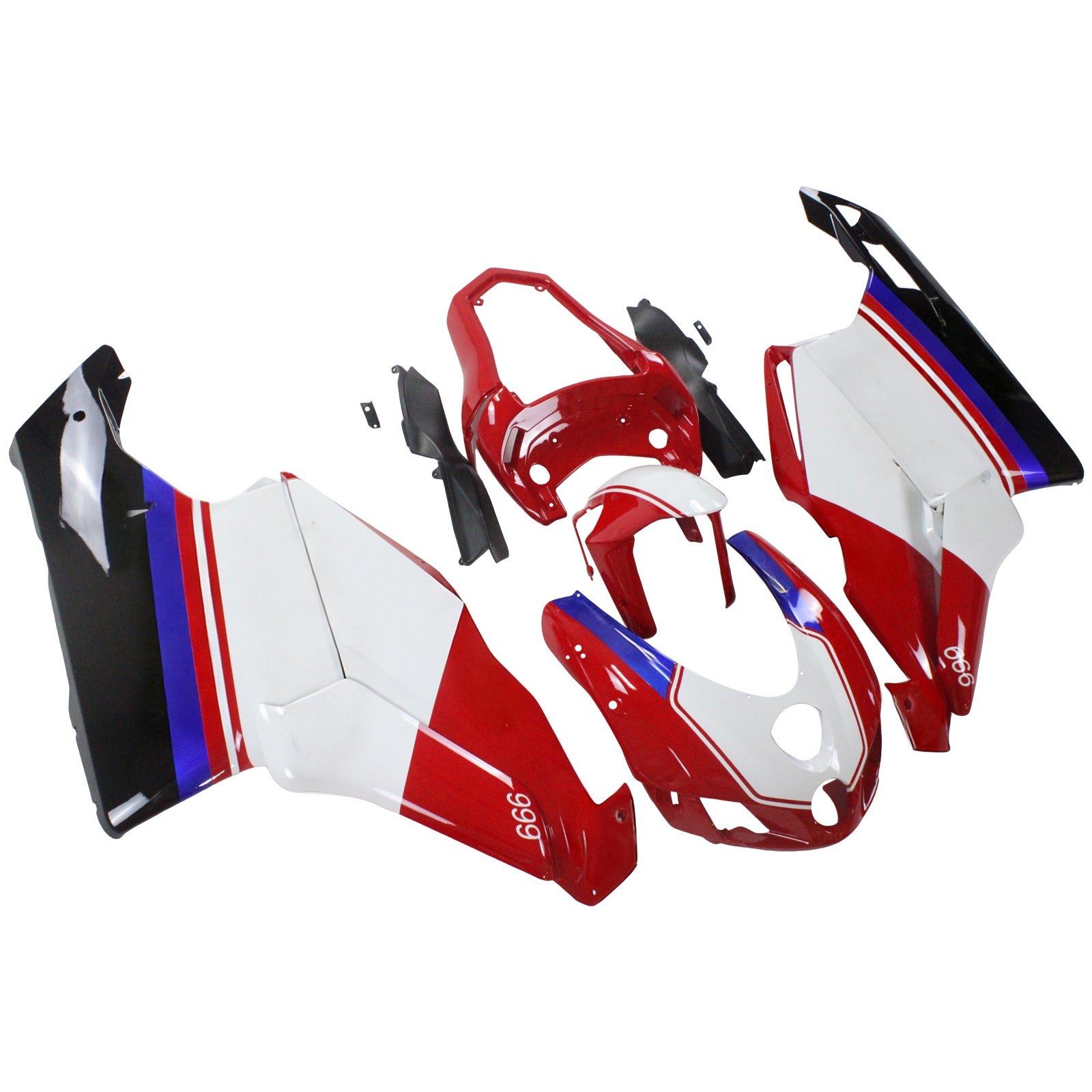 Fairing Kit Bodywork ABS fit For Ducati 999 749 2005 2006