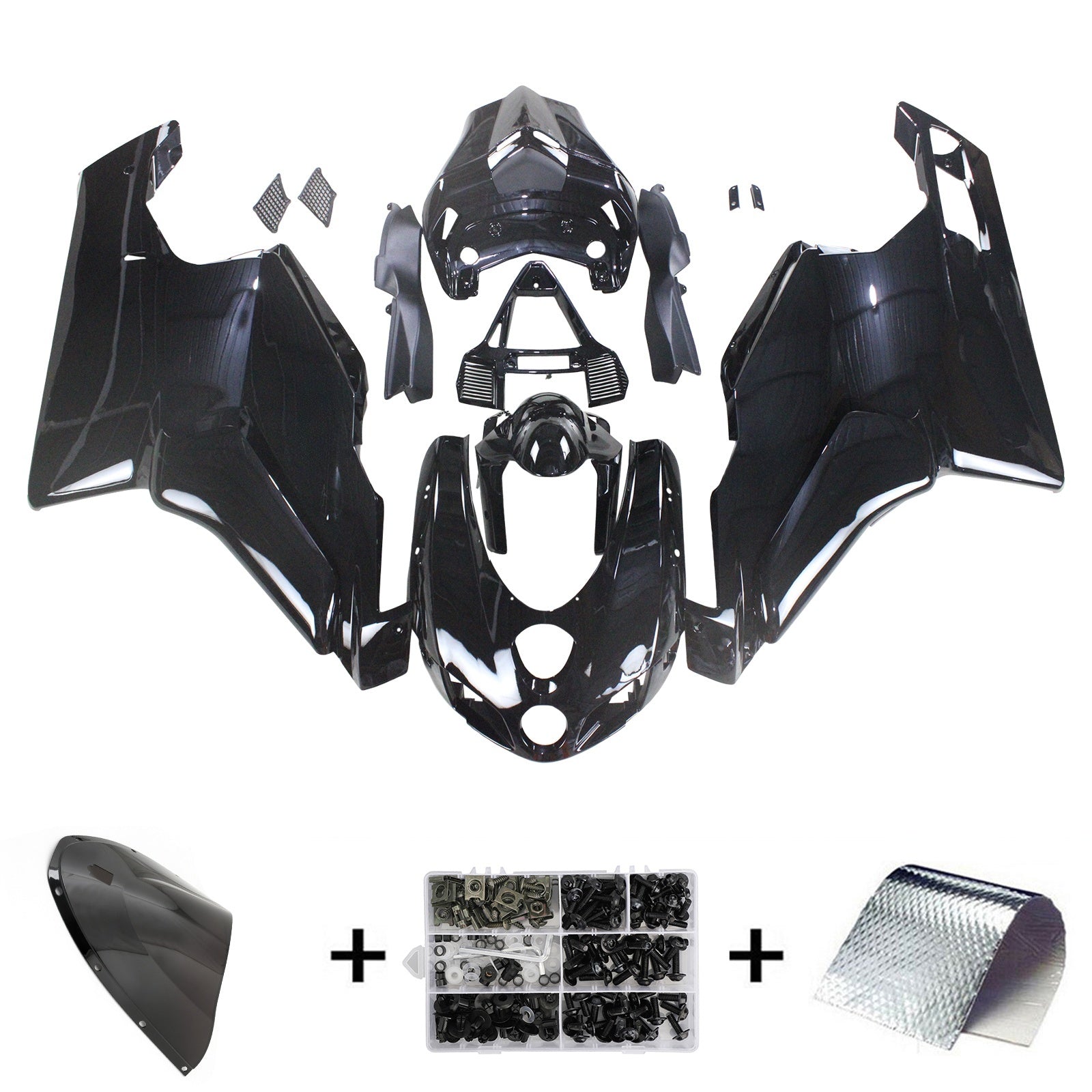 Amotopart Ducati 999 749 2005 2006 Kit Carrosserie ABS