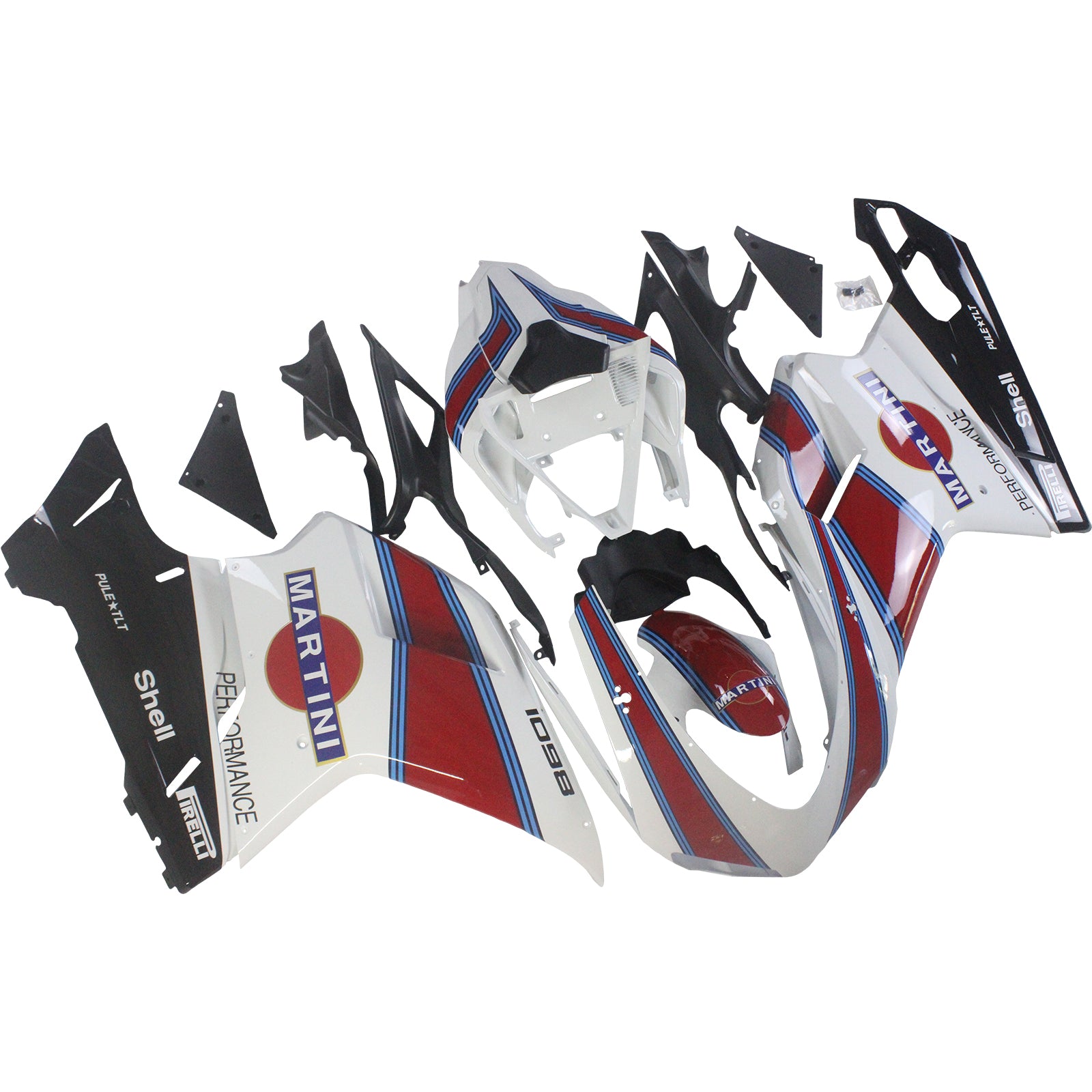 Carenado Amotopart para DUCATI 1098 848 1198 2007-2012 08 09 Genérico