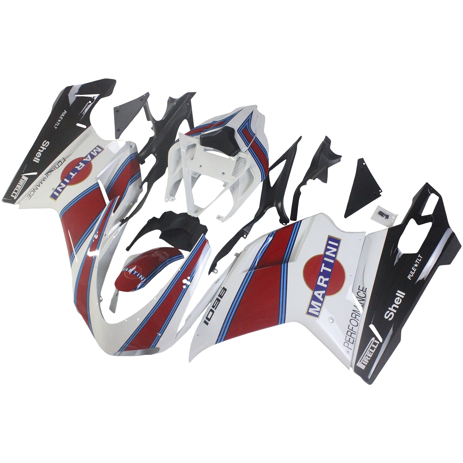 Carenado Amotopart para DUCATI 1098 848 1198 2007-2012 08 09 Genérico