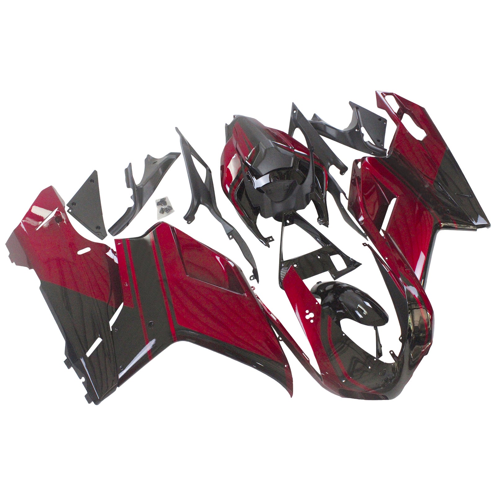 Ducati 1098 1198 848 2007-2011 Kit Carénage Carrosserie ABS
