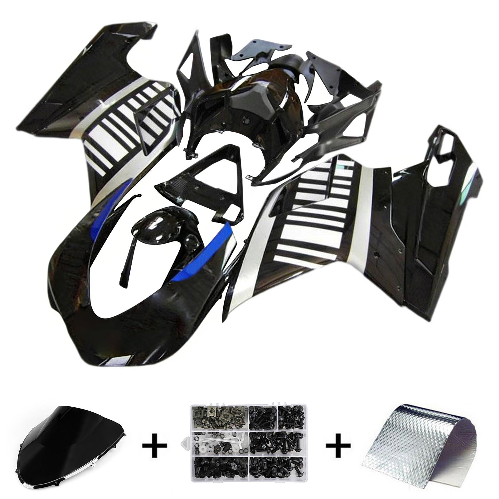 Ducati 1098 1198 848 2007-2011 Kit Carénage Carrosserie ABS