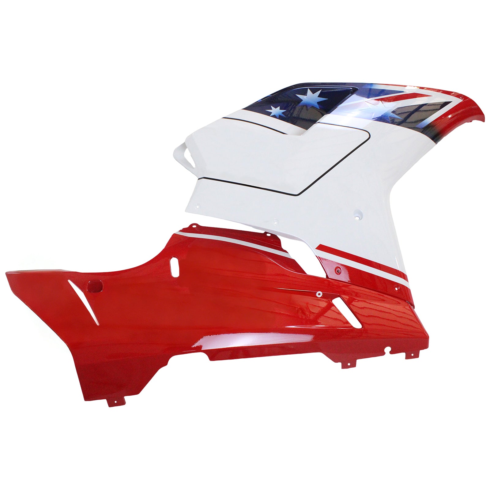 Amotopart Ducati 1098 1198 848 2007-2011 Kit Carénage Carrosserie ABS