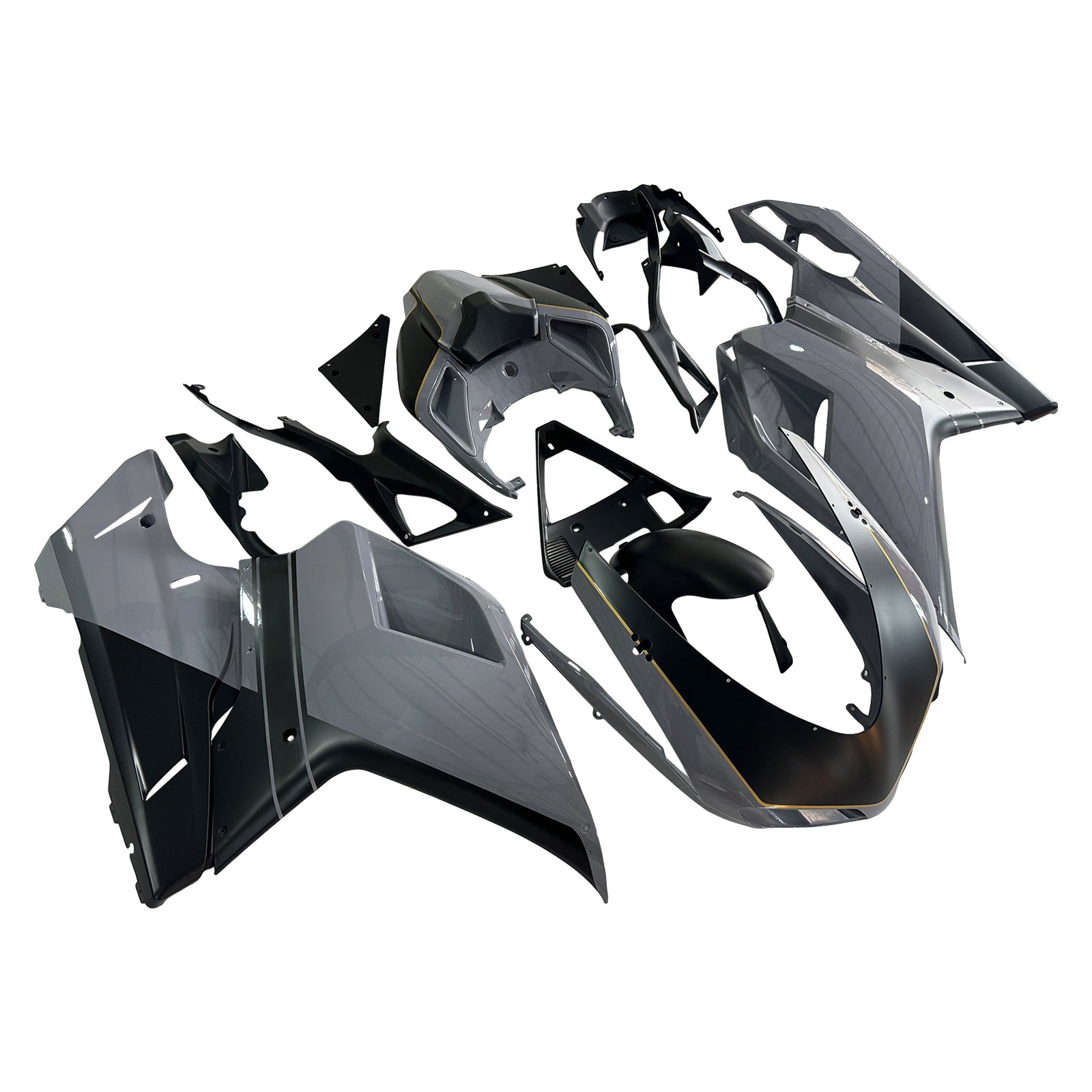 Kit de carénage ABS pour Ducati 1098 1198 848 2007-2011