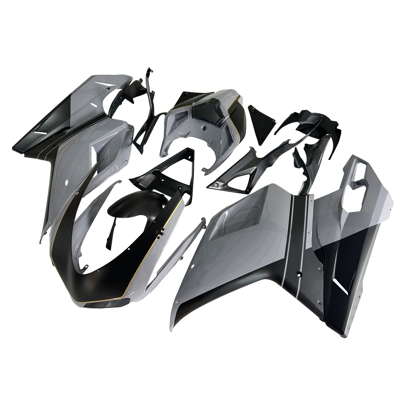 Kit de carénage ABS pour Ducati 1098 1198 848 2007-2011