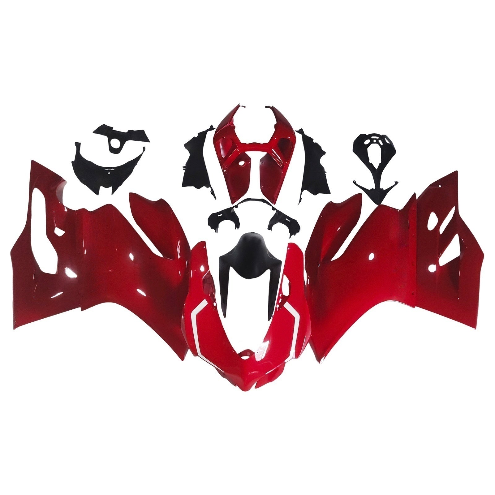 2012-2015 Ducati 1199/899 Korin ruiskutussuojaussarja Abs Plastic Fit