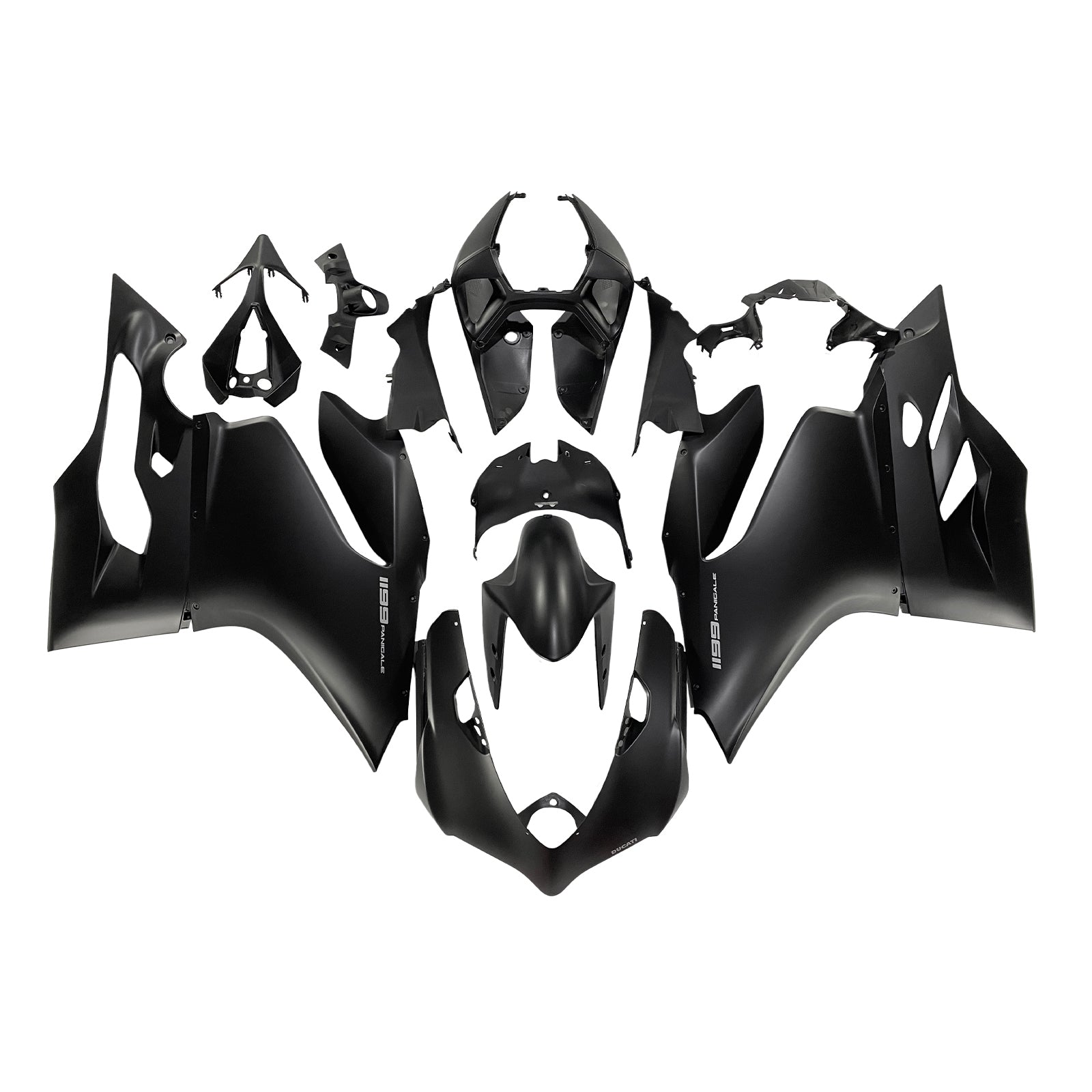 2012-2015 Ducati 1199/899 Injektiotapapakkaus Beakwork ABS muovisessa istuvuudessa