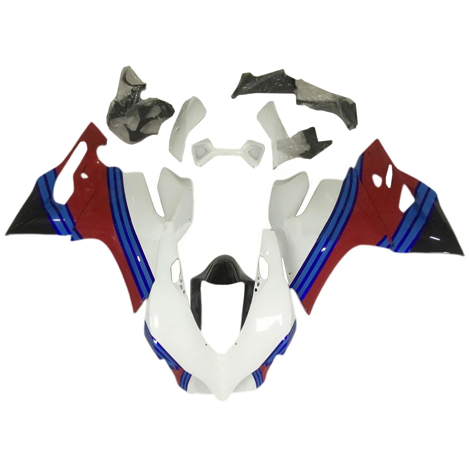 Amotopart Ducati 1199 899 2012-2015 Kit Carénage Carrosserie Plastique ABS