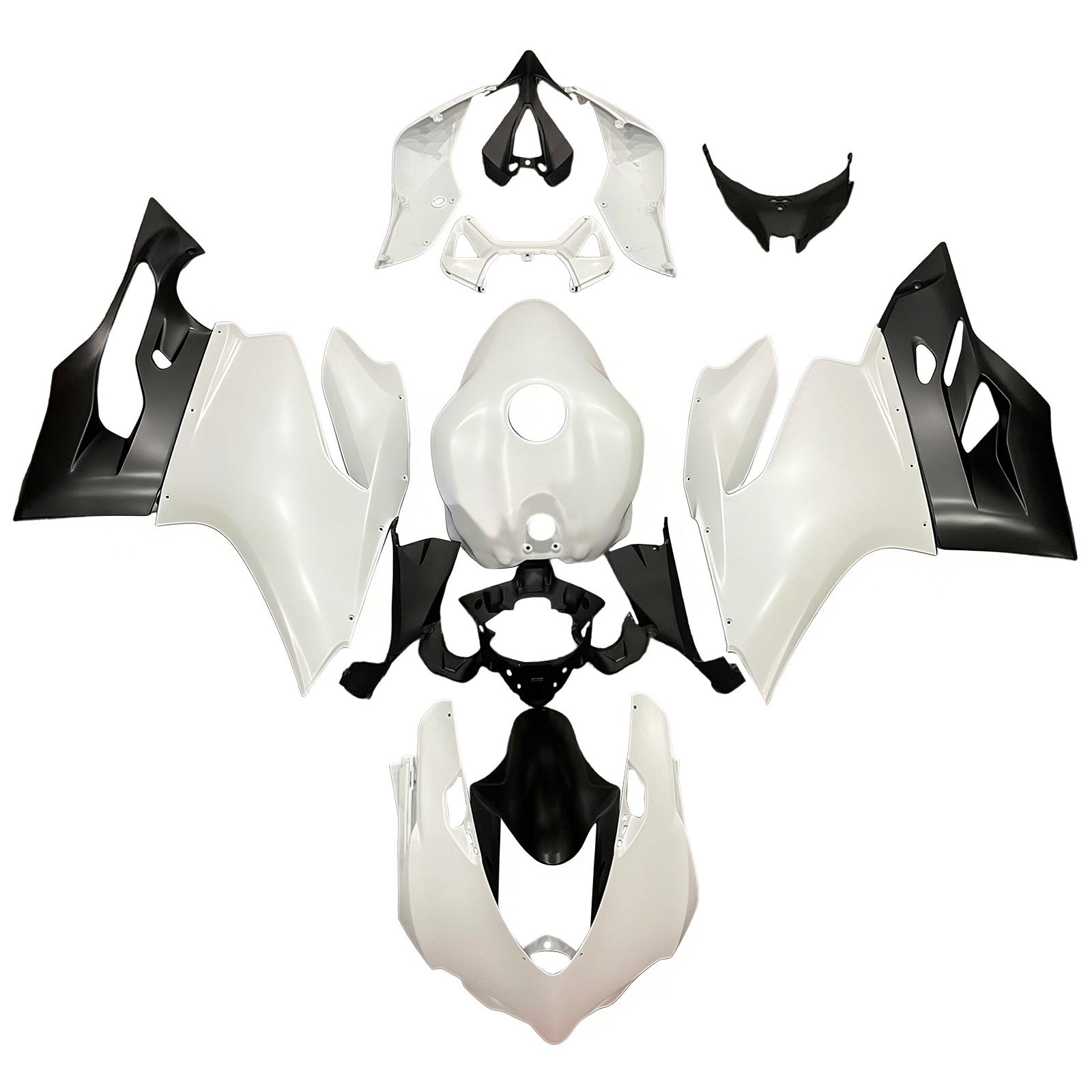 Amotopart Ducati 1199 899 2012-2015 Kit Carénage Carrosserie Plastique ABS
