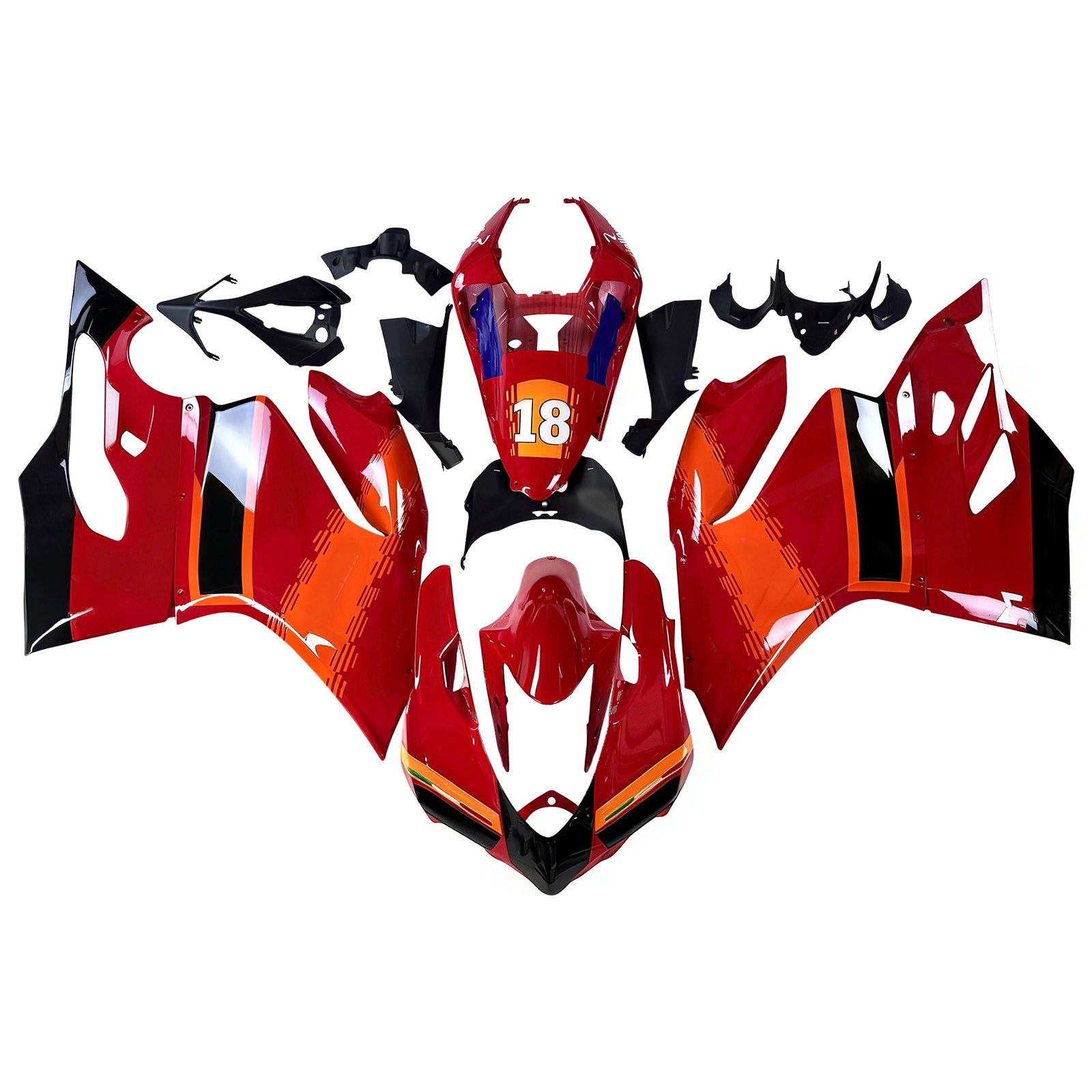 KIT DUCATI Injekcijski komplet 1199 2012-2015 ABS plastična karoserija
