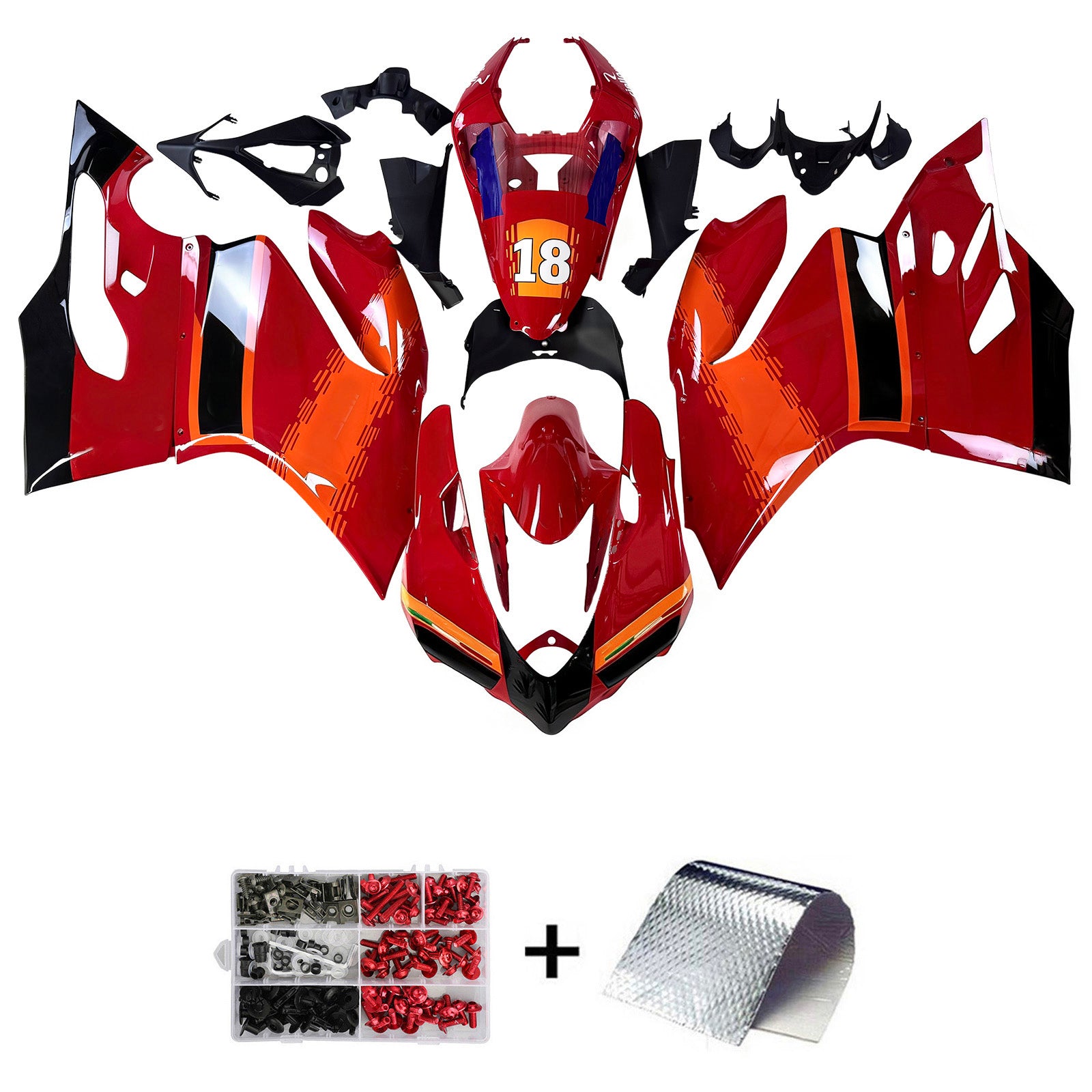 KIT DUCATI Injekcijski komplet 1199 2012-2015 ABS plastična karoserija