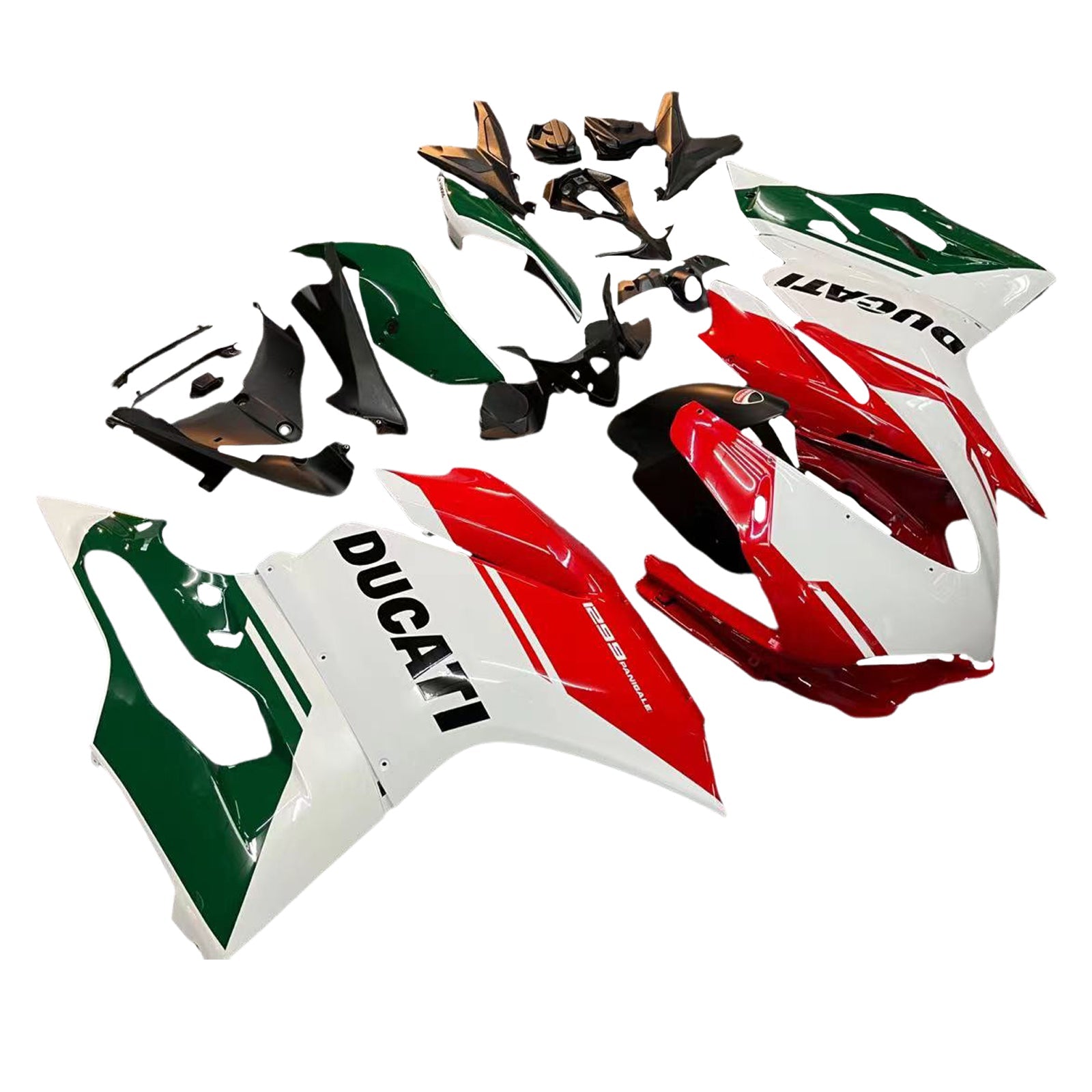 Amotopart Carénage Kit ABS para Ducati 1299 959 2015-2020 Genérico