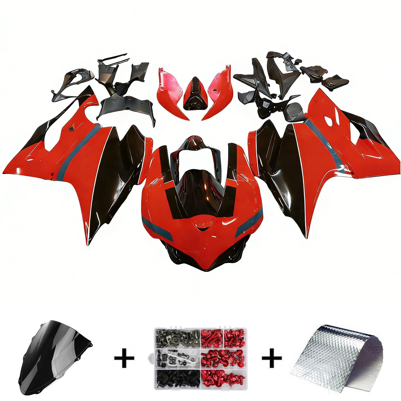 Amotopart Ducati 1299 2015-2020 Kit Plastic Bodest ABS