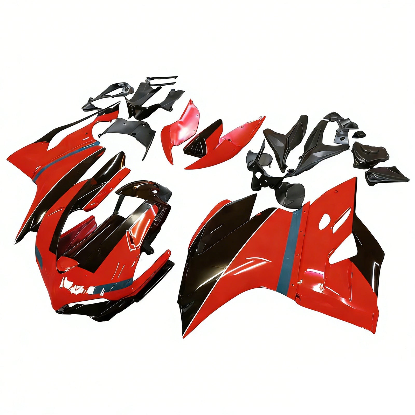 Amotopart Ducati 1299 2015-2020 Kit Carénage Carrosserie Plastique ABS