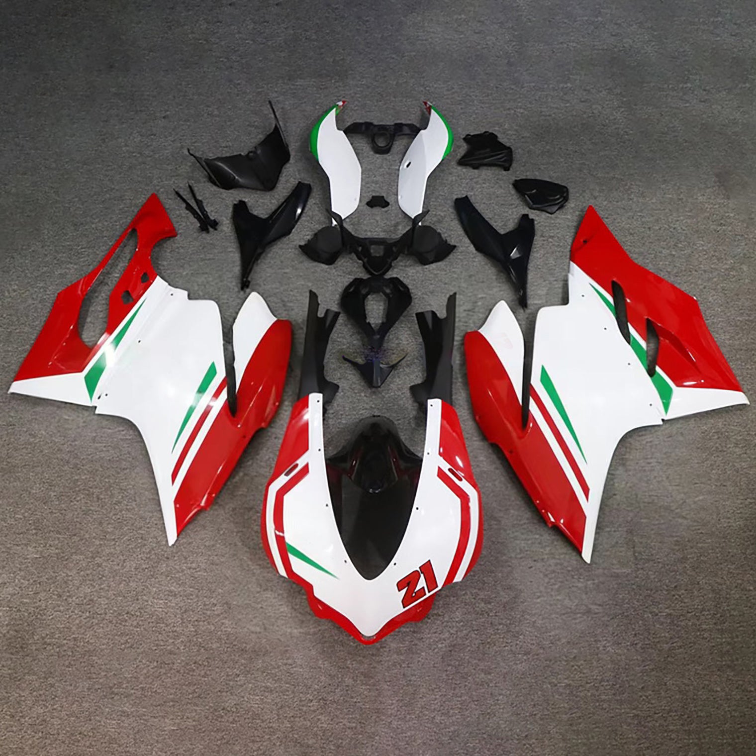 Ducati Injection Fairing Kit 1299 2015-2020 ABS Plastic lichaamswerk
