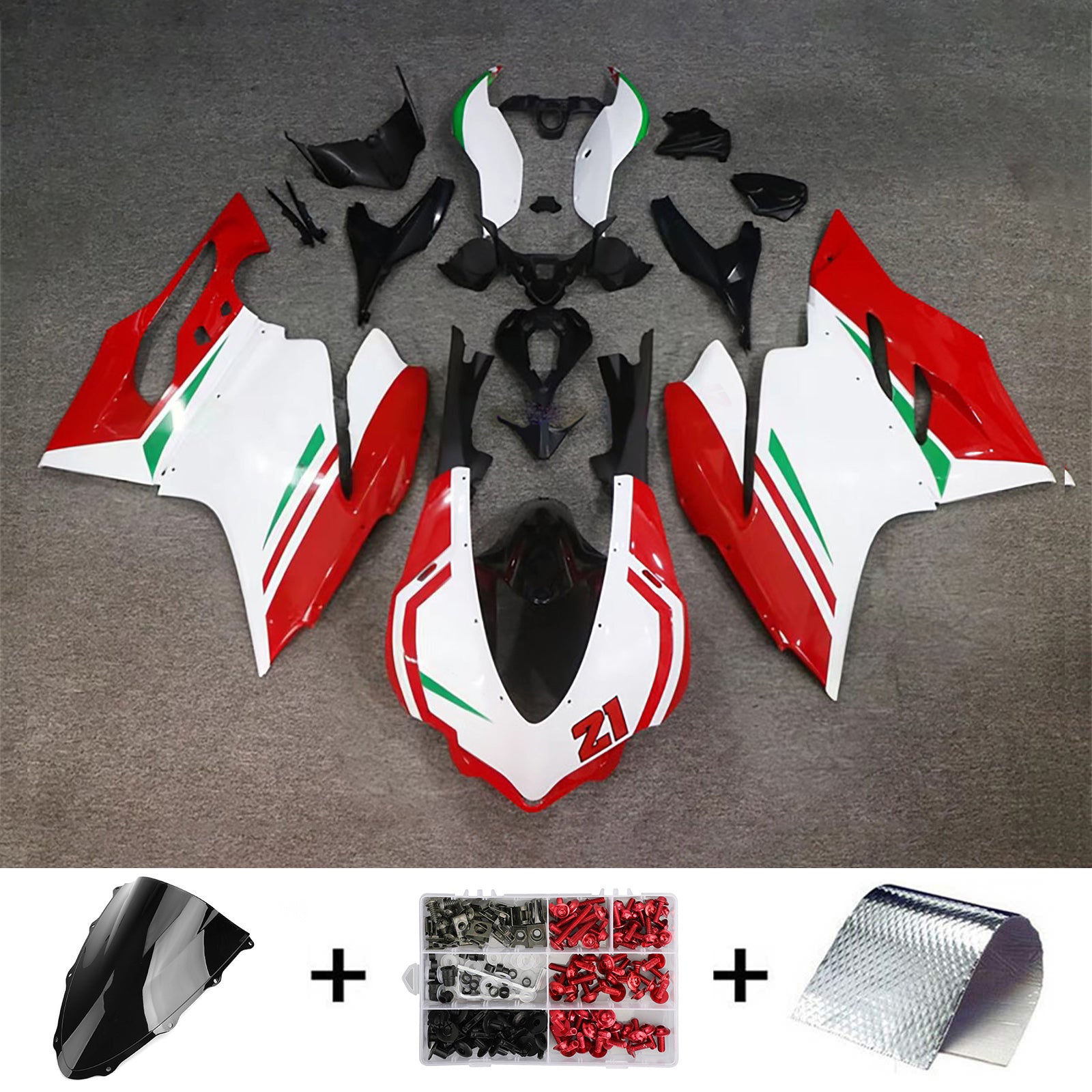 Ducati Injection Fairing Kit 1299 2015-2020 ABS Plastic lichaamswerk