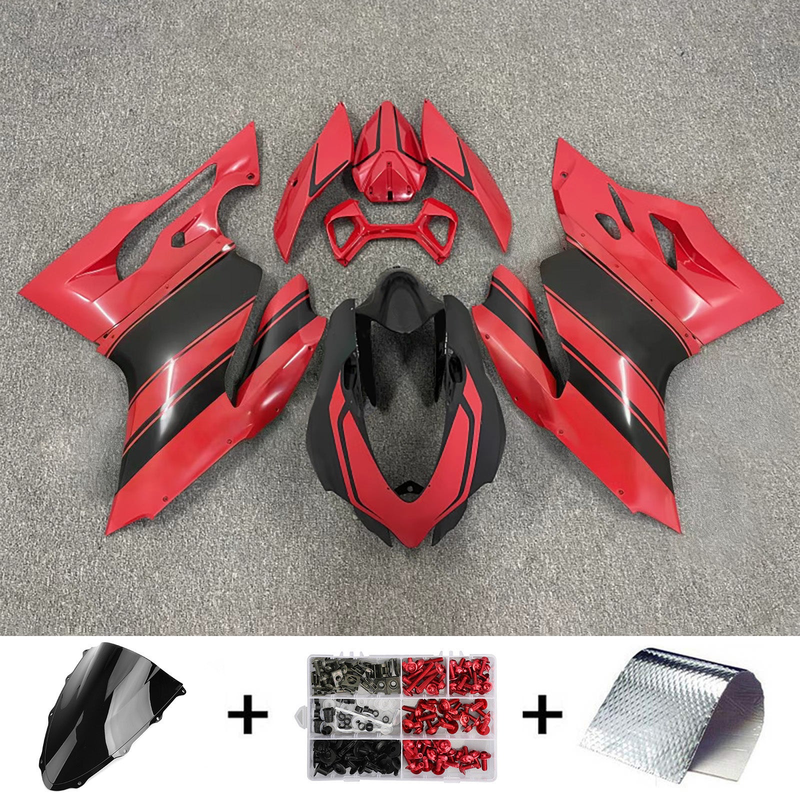 Kit di carenatura a iniezione Ducati 1299 2015-2020 ABS PLASICO BODYWORK