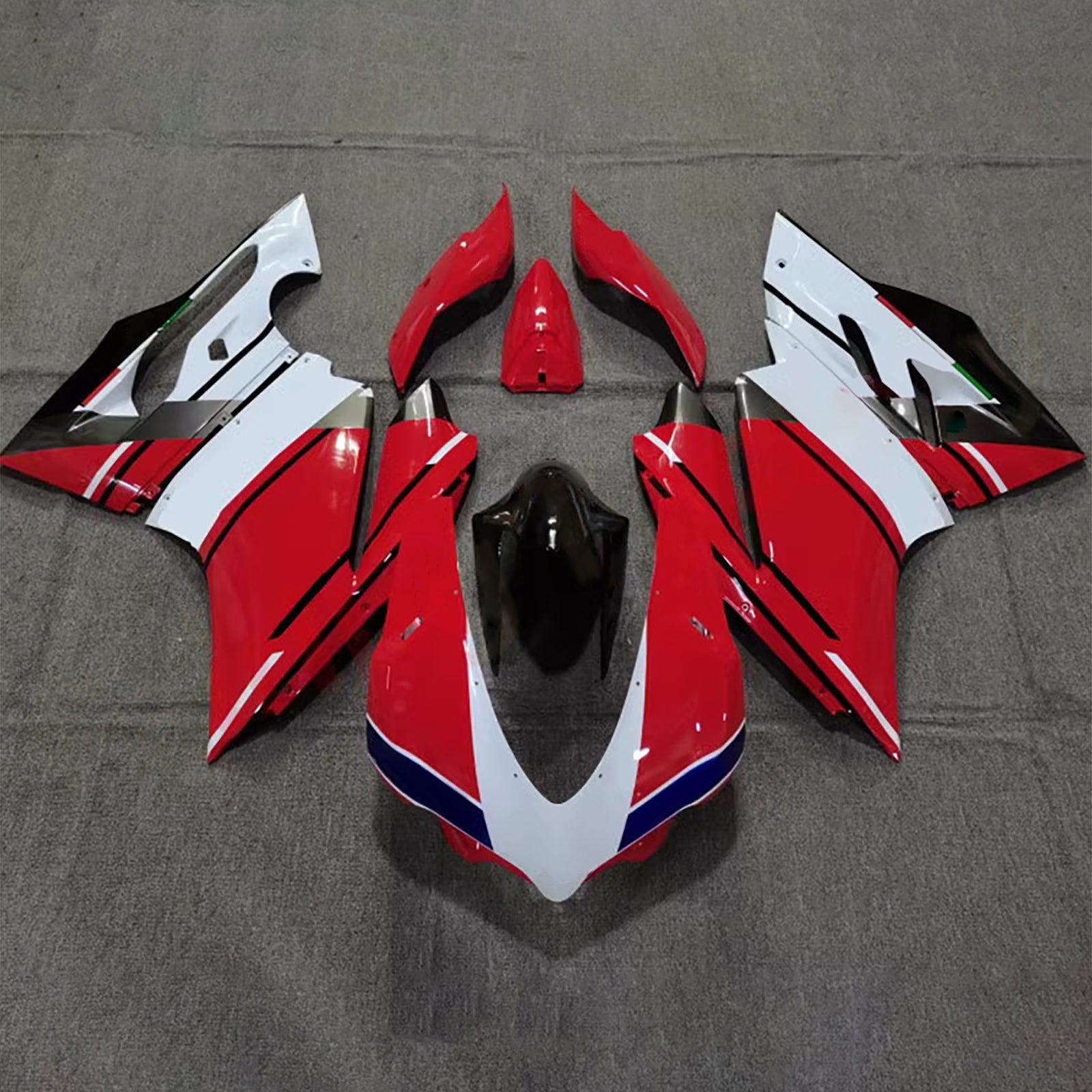 Kit de carénage d'injection Ducati 1299 2015-2020 Carrosserie Plastique ABS