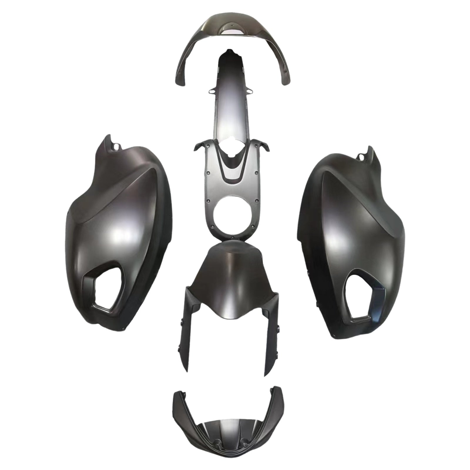 Amotopart Ducati Monster 696 796 1100 S EVO toutes les années Carénage Kit Carrosserie