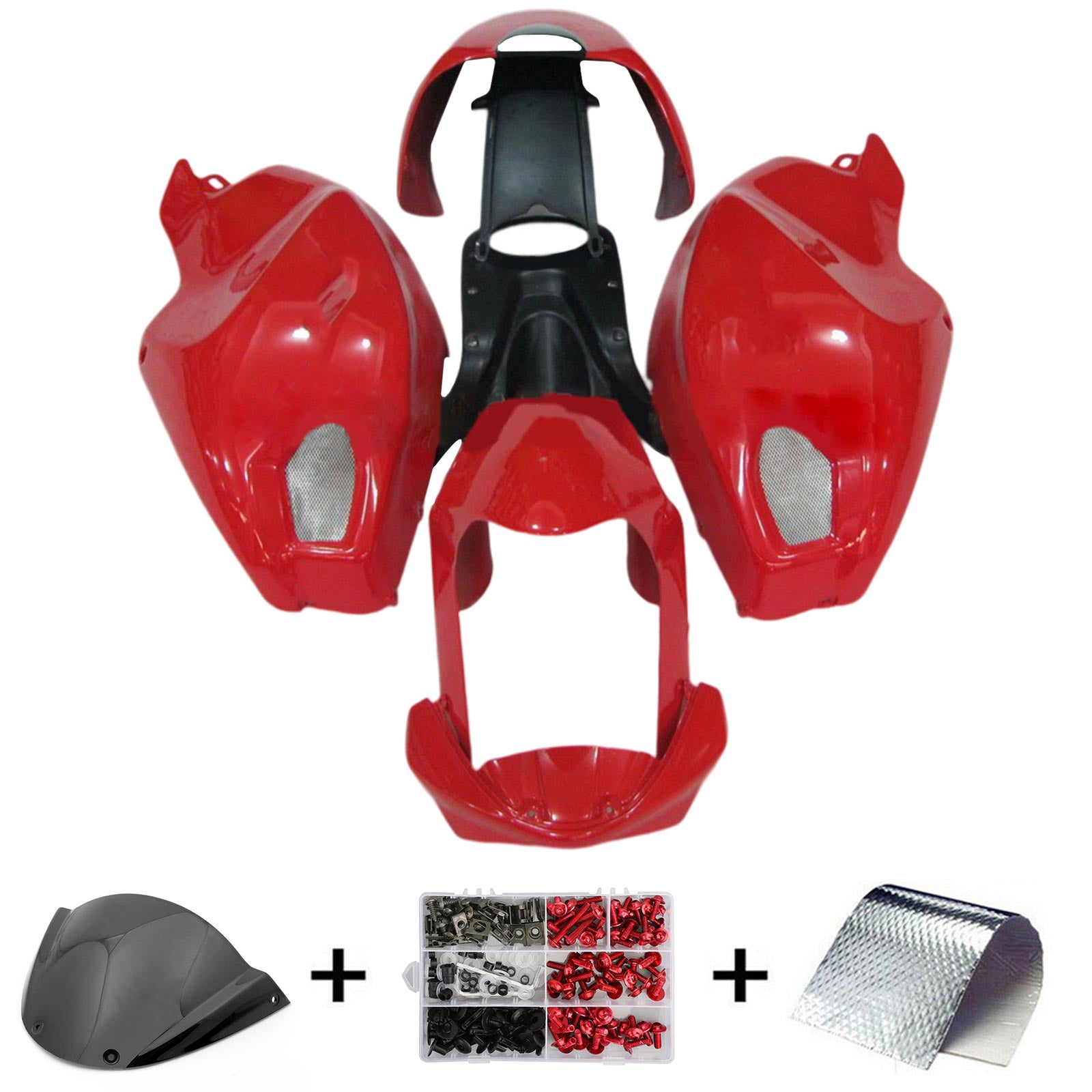 Amotopart Ducati Monster 696 796 1100 S EVO KAIKKI VUOSIA PARROSSERIE KIT