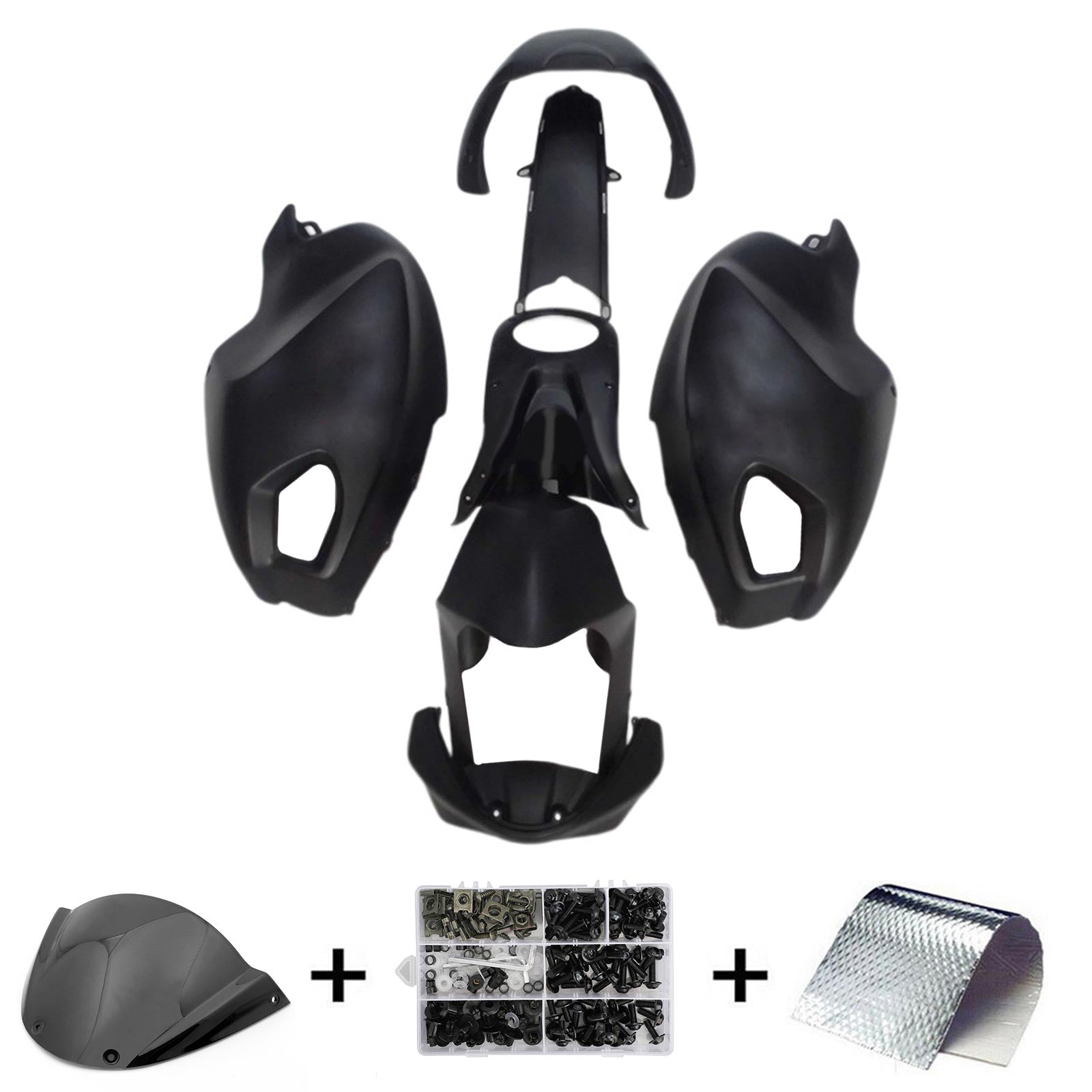 Amotopart Ducati Monster 696 796 1100 S EVO KAIKKI VUOSIA PARROSSERIE KIT