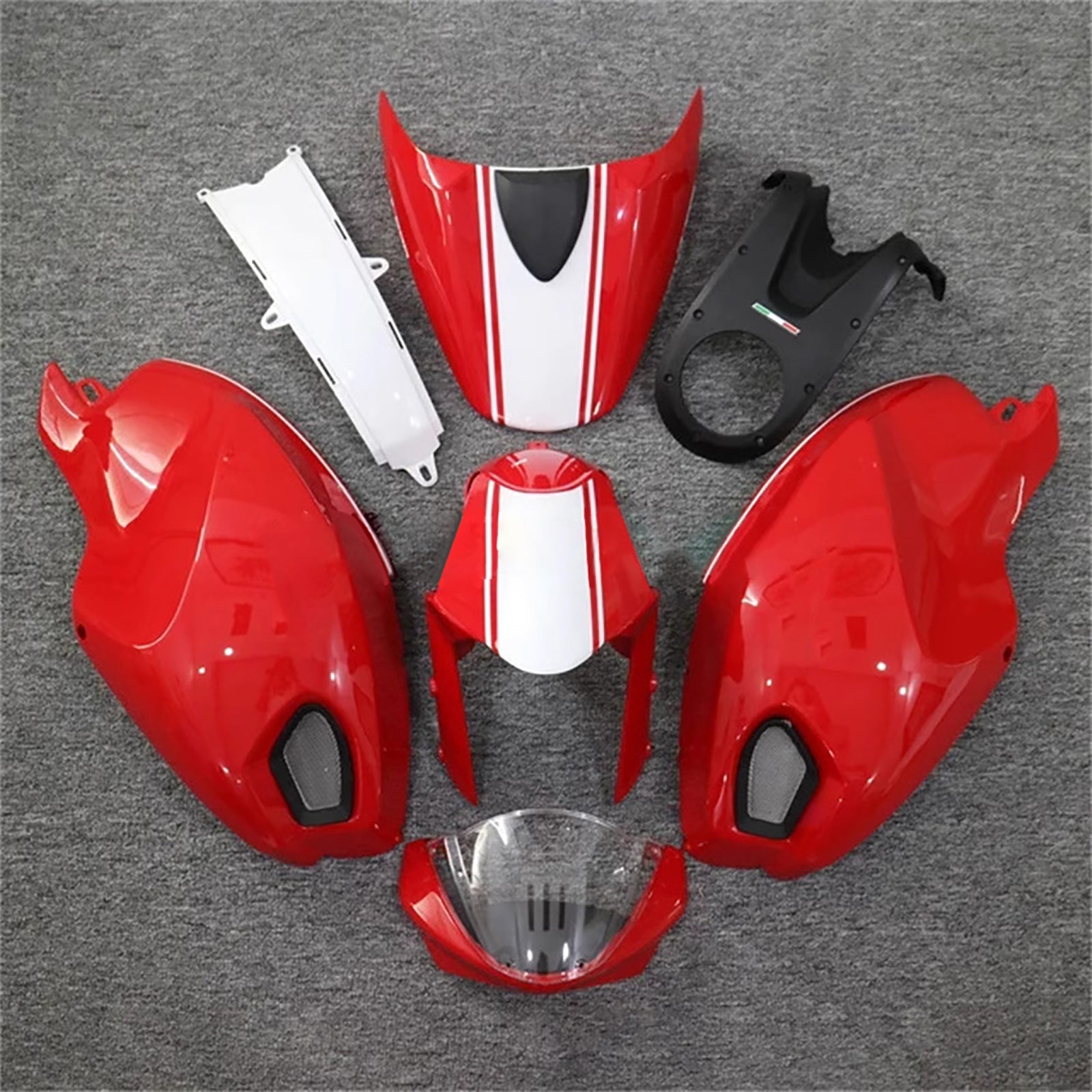 Ducati Monster 696 796 1100 S Injection Fairing Kit vuosittain