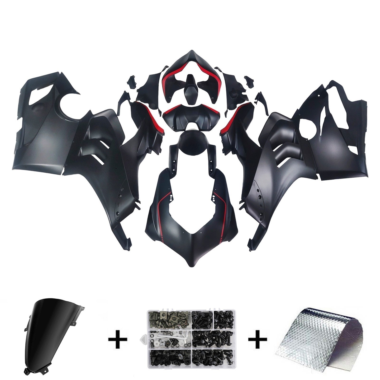 Amotopart Ducati Panigale V4 V4S V4SP V4R 2020-2022 Kit de carénage Carrosserie