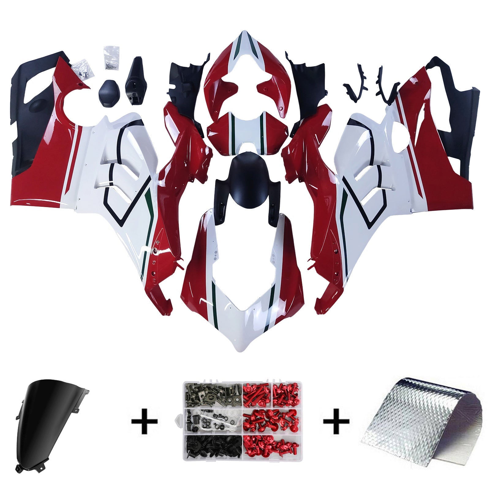 Amotopart Ducati Panigale V4 V4S V4SP V4R 2020-2022 päällirakenteen suojasarja