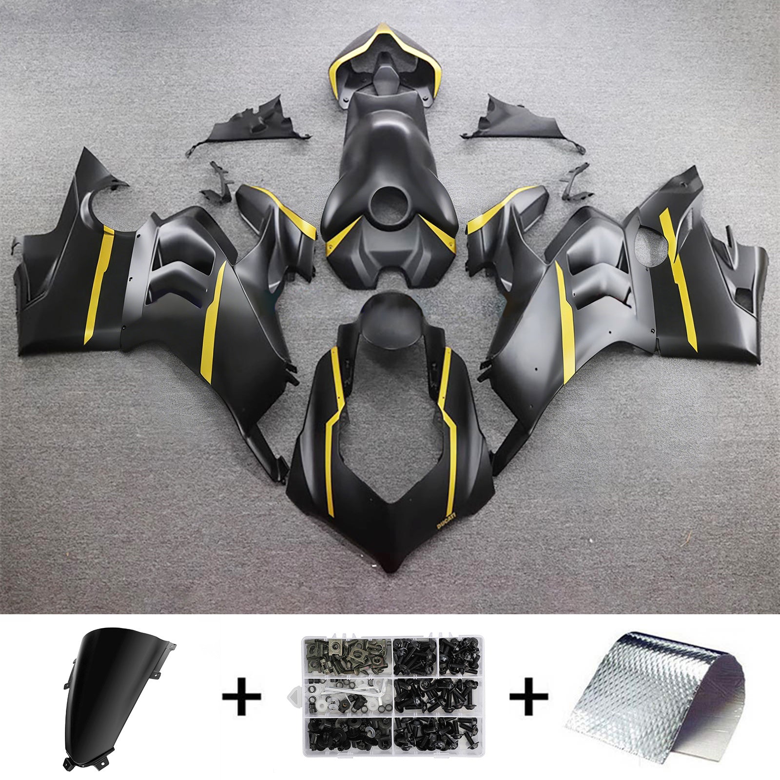Kit de carénage par injection pour Ducati Panigale V4/V4S 2020-2021 2019-2022 V4SP/V4R