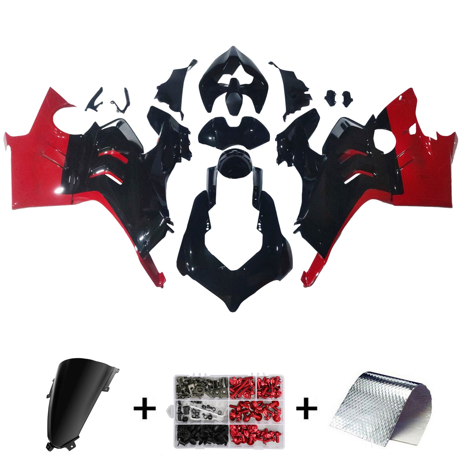 Ducati Panigale V4/V4S 2022-2024 V4SP/V4R 2023-2024 Kit de feria de inyección 2023-2024