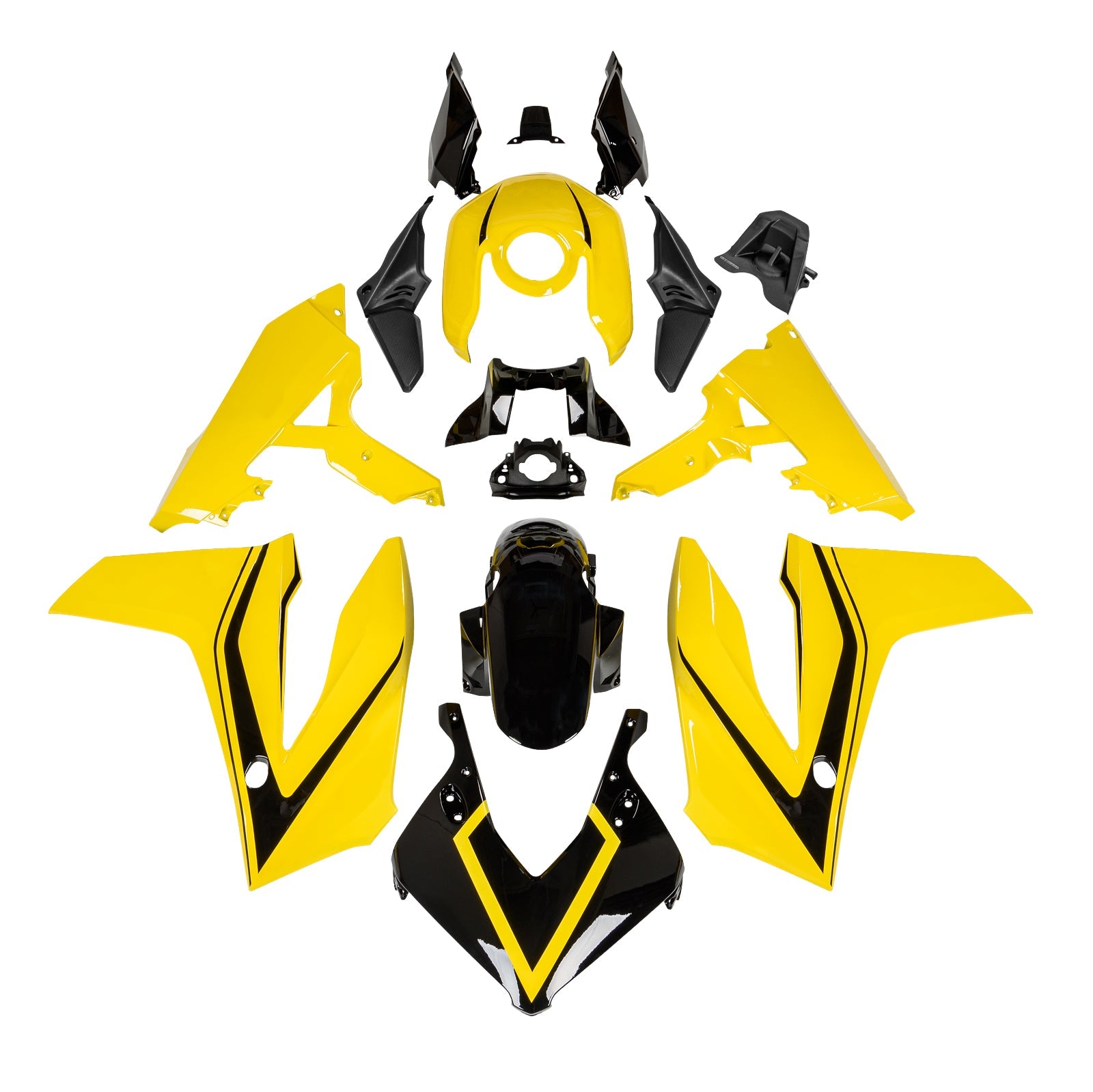 Kit de carénage de carrosserie en plastique ABS injecté pour Honda CBR650R 2024-2025