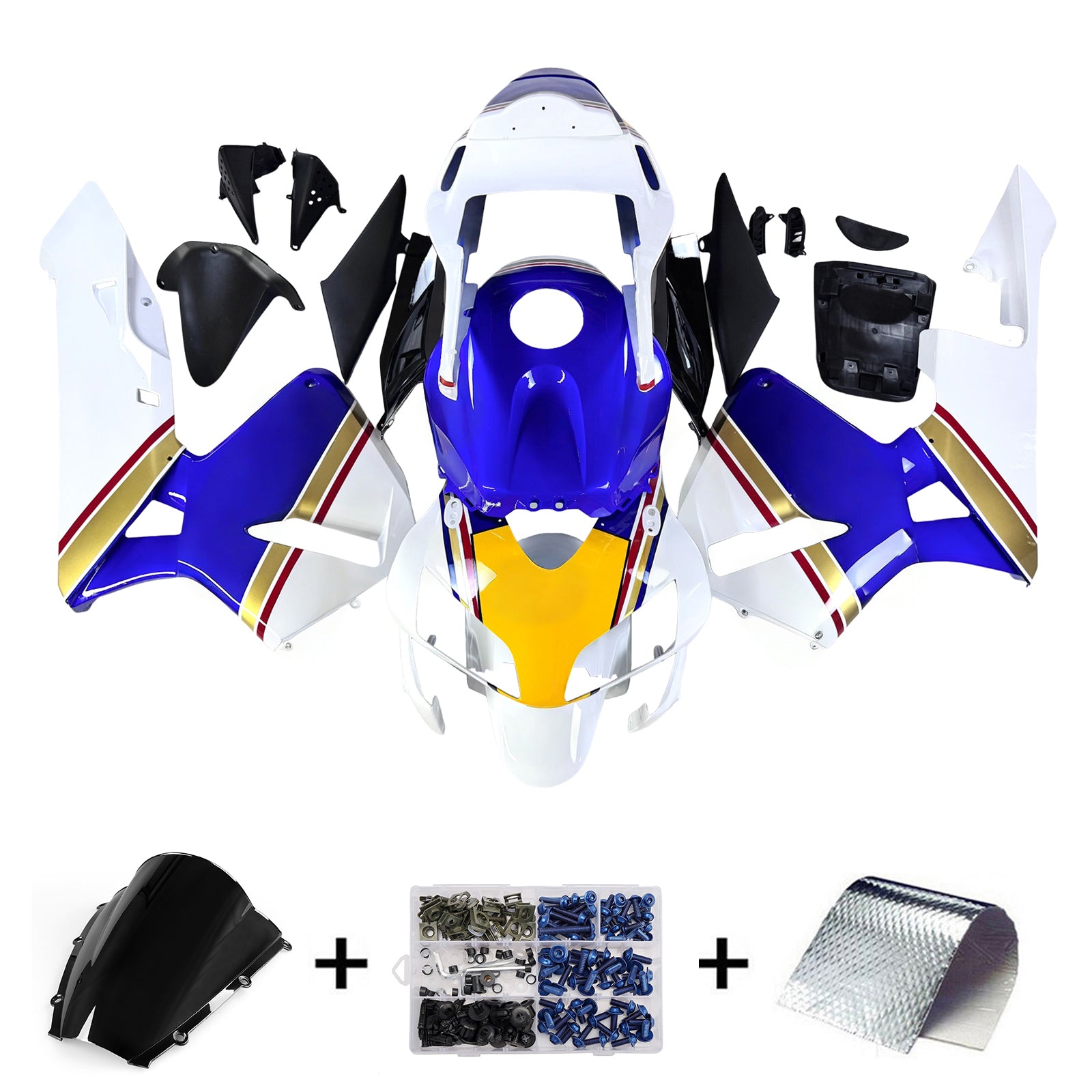 Carene Amotopart 2003-2004 Honda CBR 600 RR Rothmans Generico