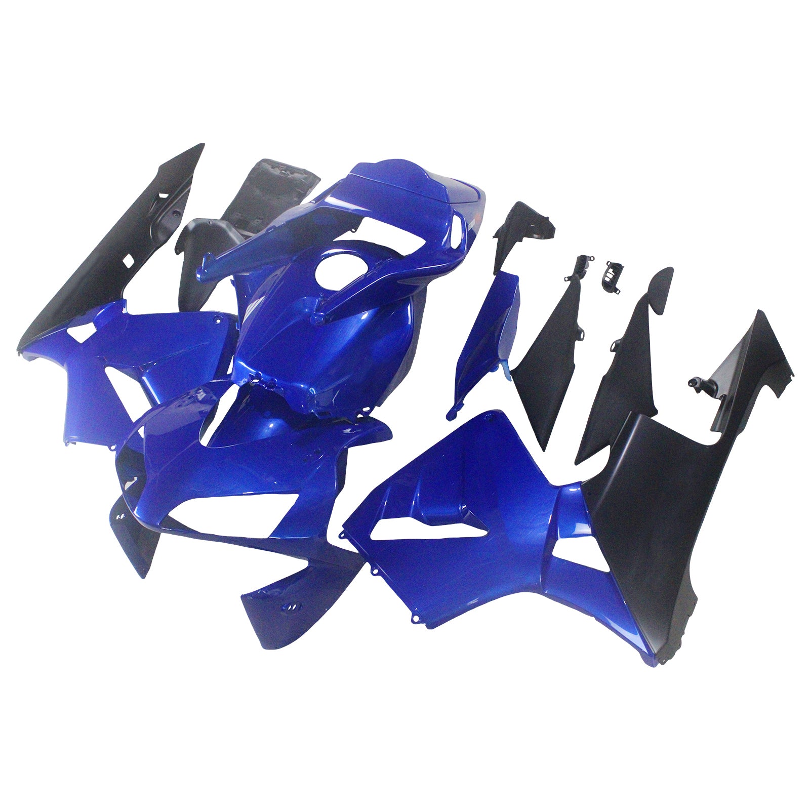 Defarenage Amotopart 2003-2004 Honda CBR 600 RR Blue and Black CBR Generic