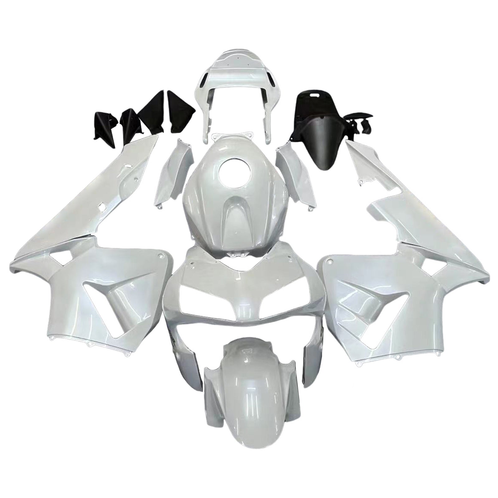 Carene Amotopart 2003-2004 Honda CBR 600 RR Bianco Metallizzato Honda Generic