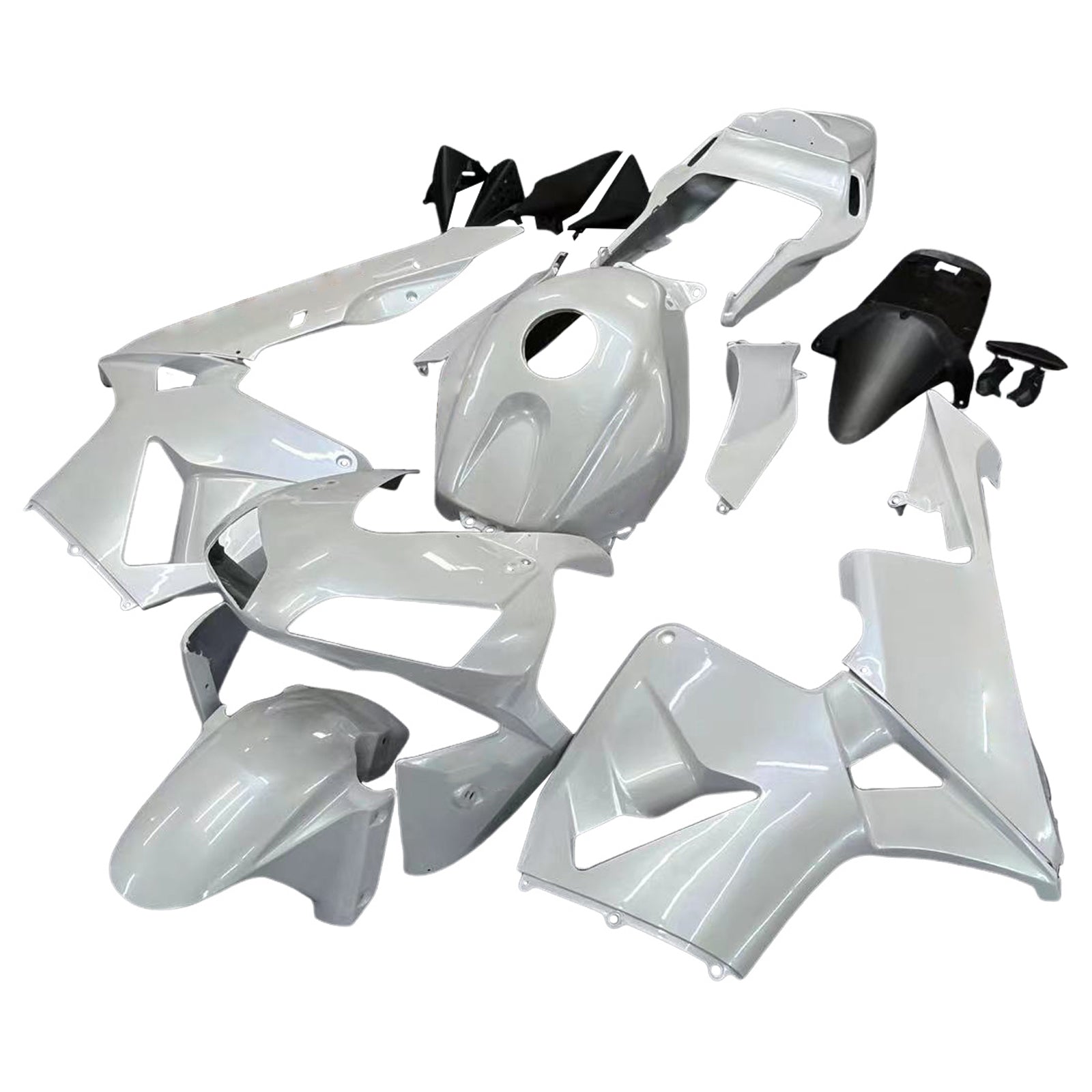 Carene Amotopart 2003-2004 Honda CBR 600 RR Bianco Metallizzato Honda Generic