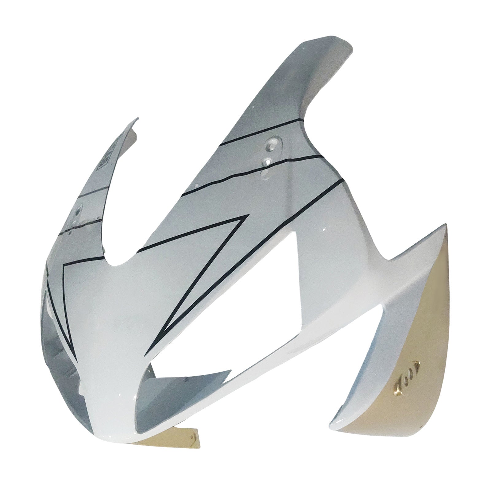 Amotopart pour CBR600RR 2003-2004 carrosserie carénage blanc ABS moulé par Injection plastique ensemble vente chaude générique