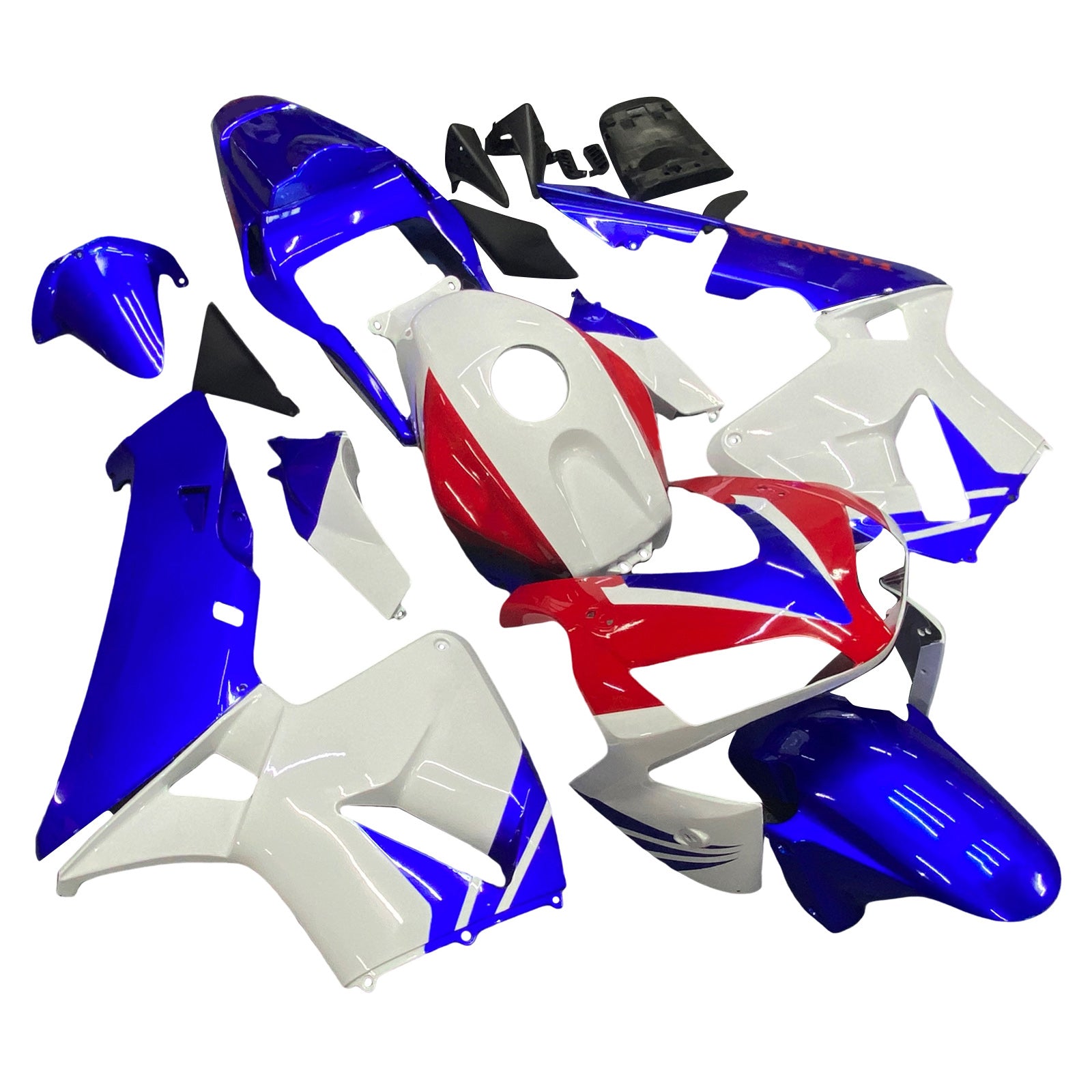 Amotopart Carénages 2003-2004 Honda CBR 600 rr rouge rouge blanc bleu hrc generico