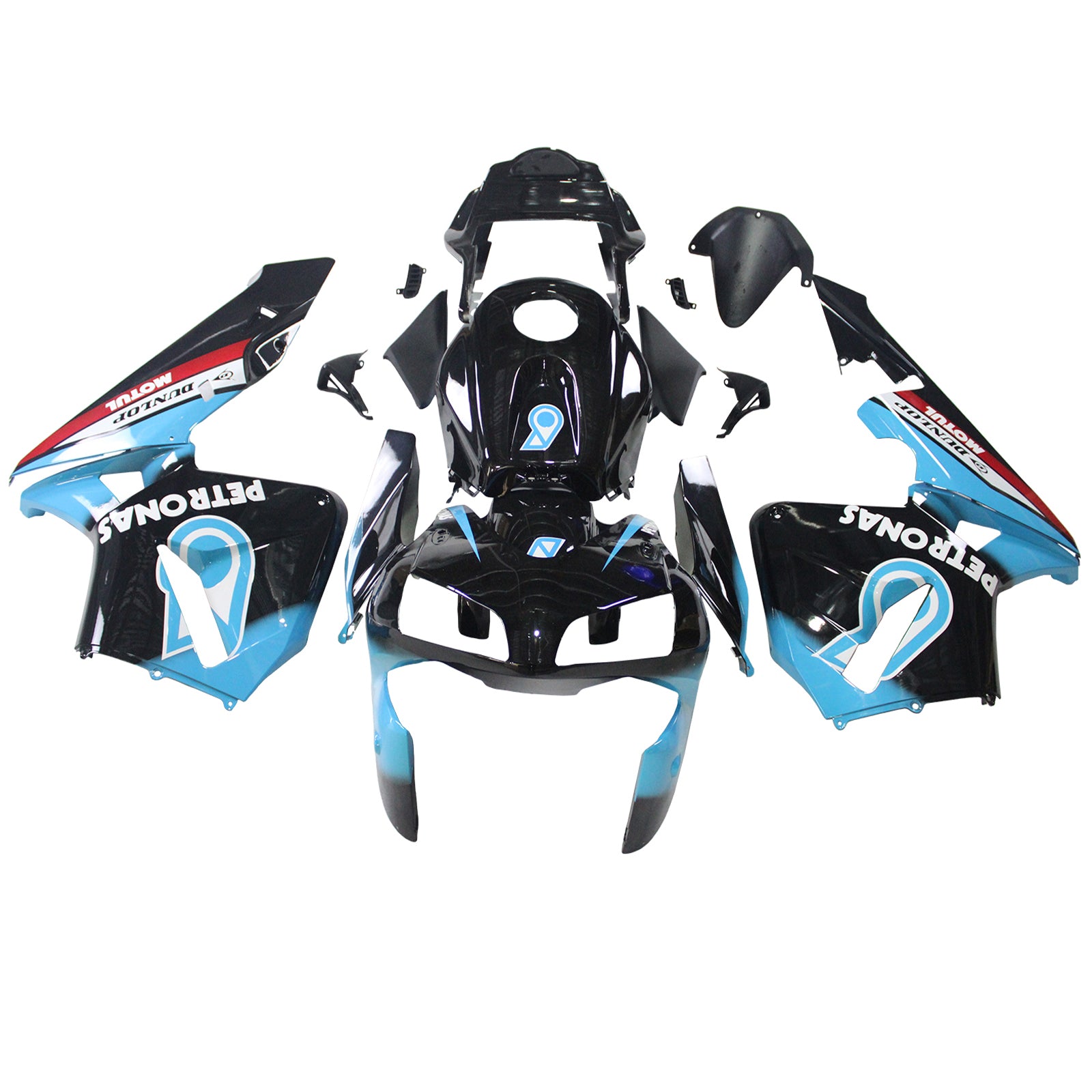 Amotopart Honda CBR600RR 2003-2004 F5 Kit Carrosserie Plastic Abs