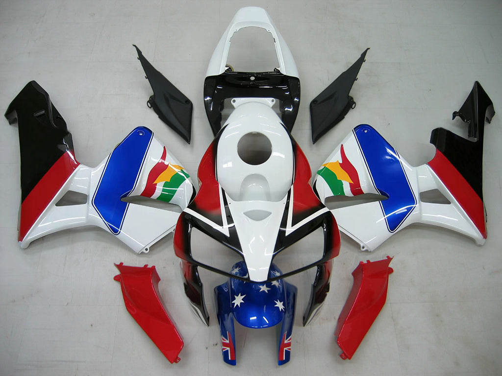 Carenados Amotopart 2005-2006 Honda CBR 600 RR Multicolor Eurobet Genérico