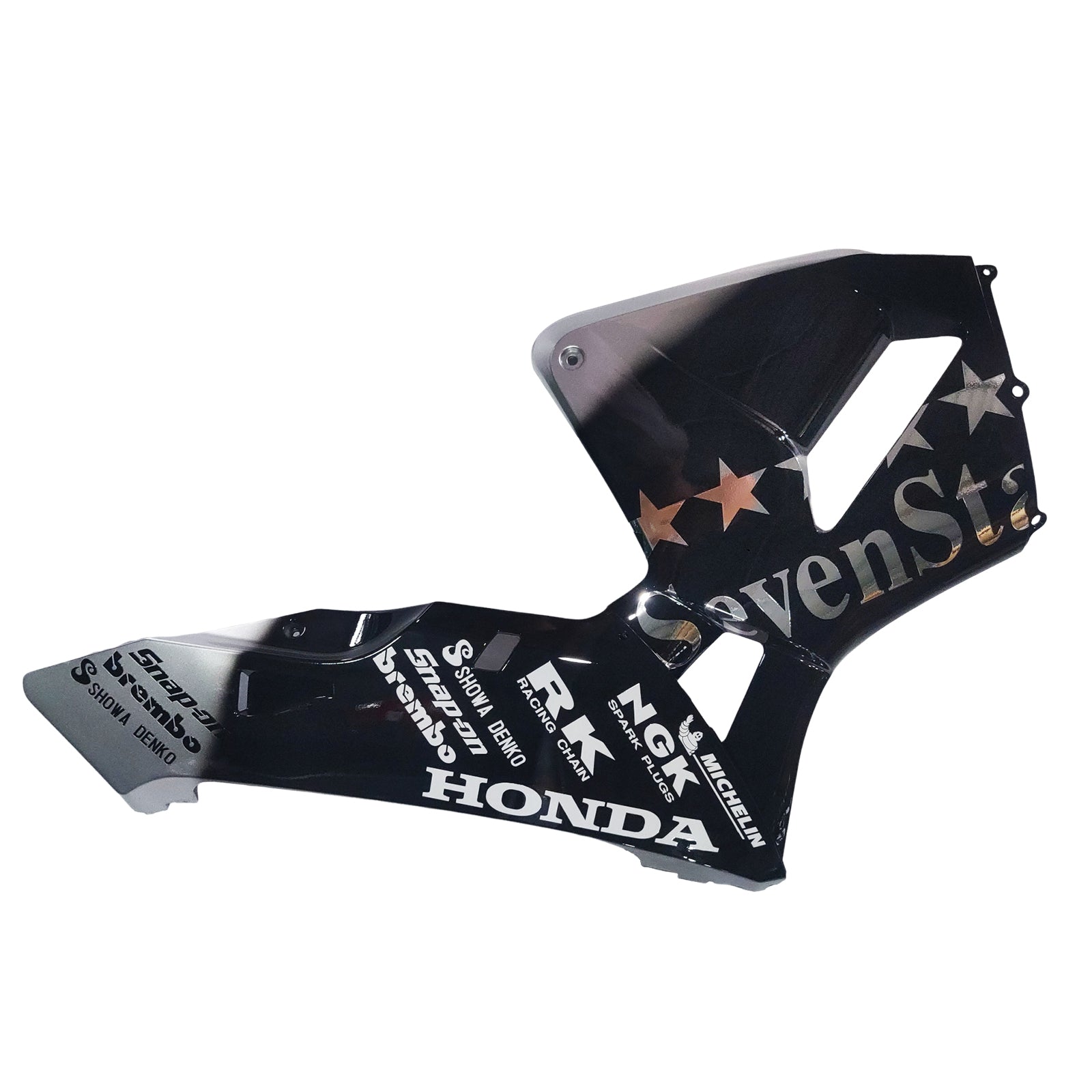 Amotopart Carénages 2005-2006 Honda CBR 600 RR Noir & Silver Seventas Generic