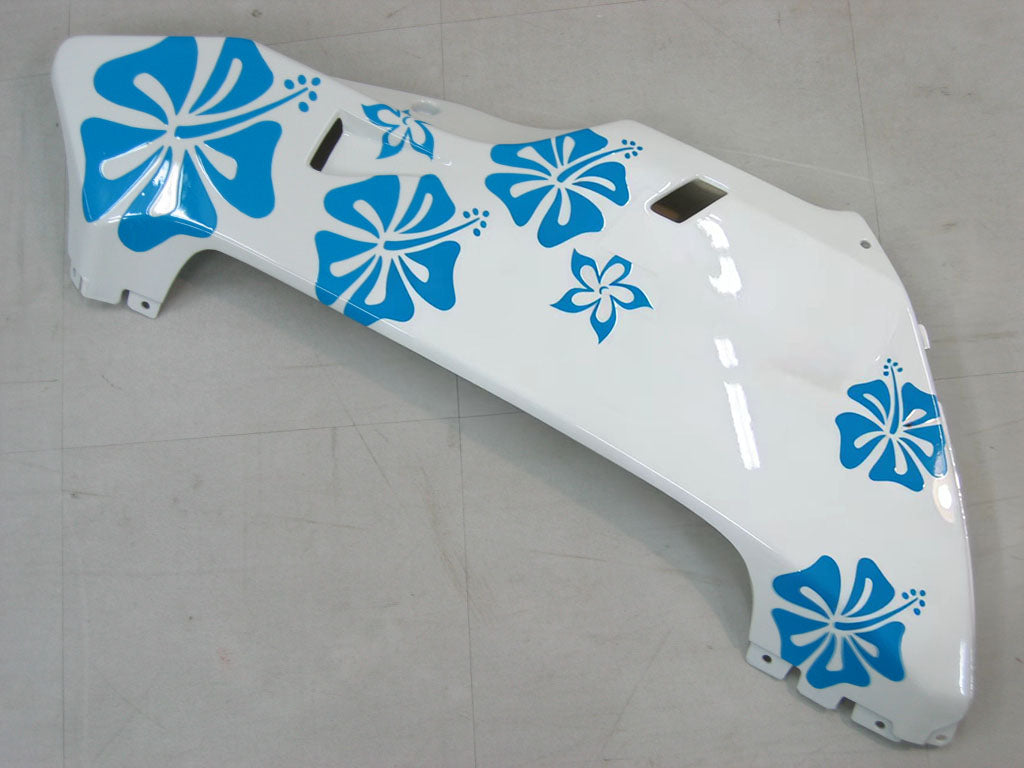 Carénages Amotopart 2005-2006 Honda CBR 600 RR Multicolore Azzurro Floral Generic