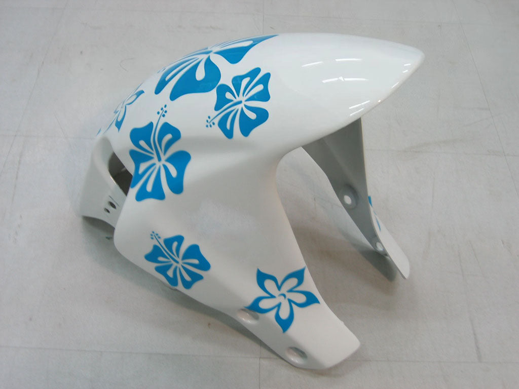 Carénages Amotopart 2005-2006 Honda CBR 600 RR Multicolore Azzurro Floral Generic
