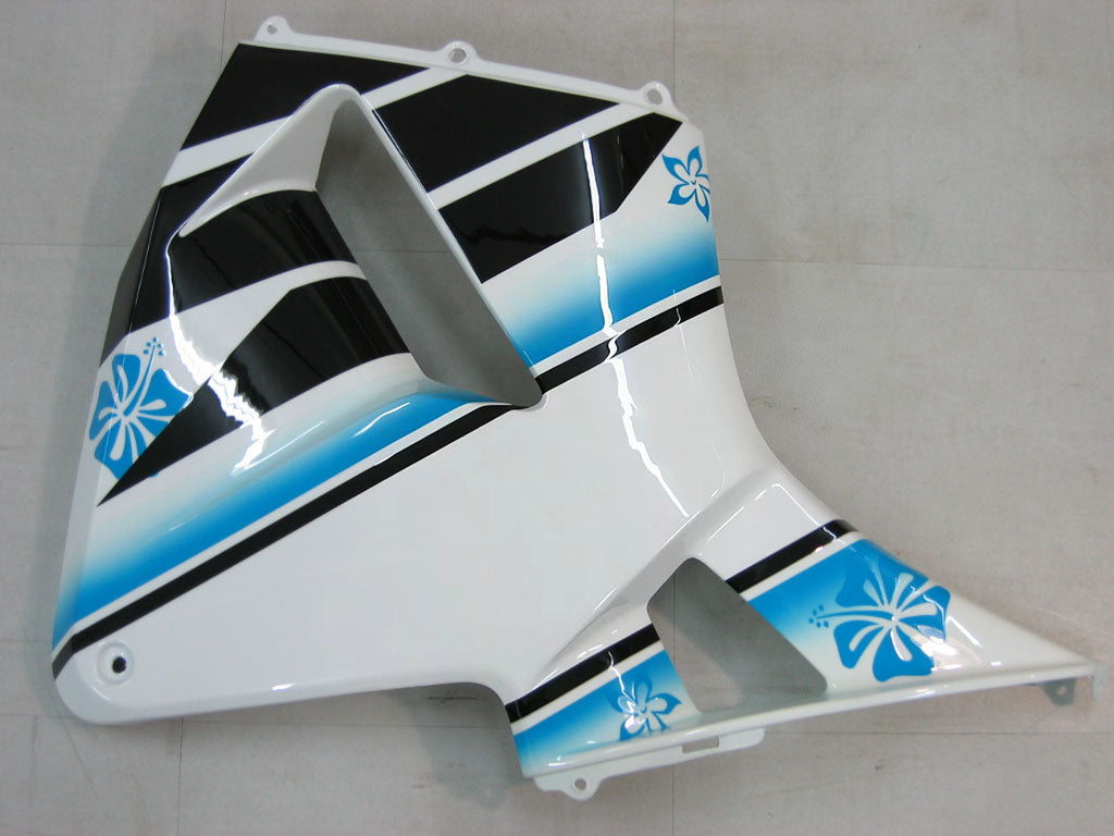 Carénages Amotopart 2005-2006 Honda CBR 600 RR Multicolore Azzurro Floral Generic