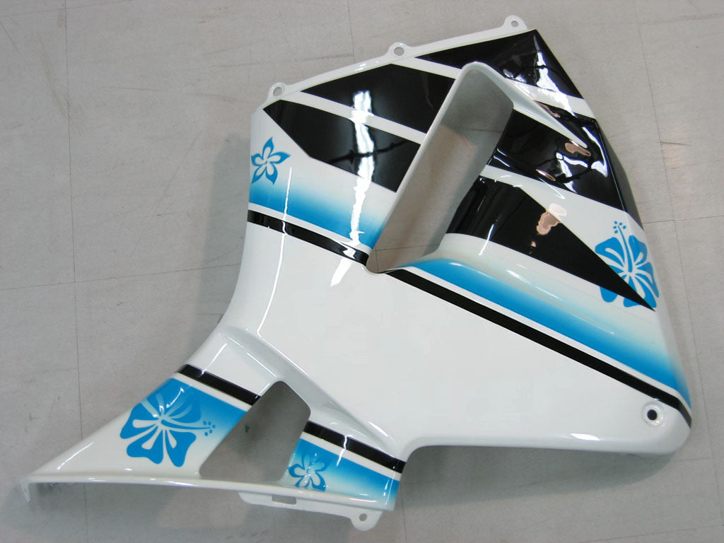 Carénages Amotopart 2005-2006 Honda CBR 600 RR Multicolore Azzurro Floral Generic
