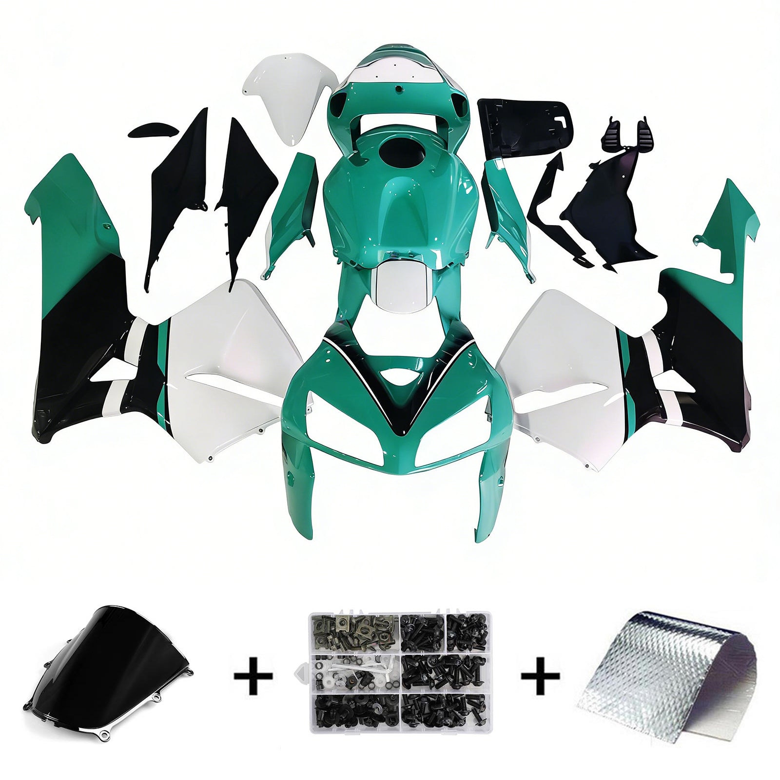 Kit de carénage en plastique ABS pour Honda CBR600RR 2005-2006 F5