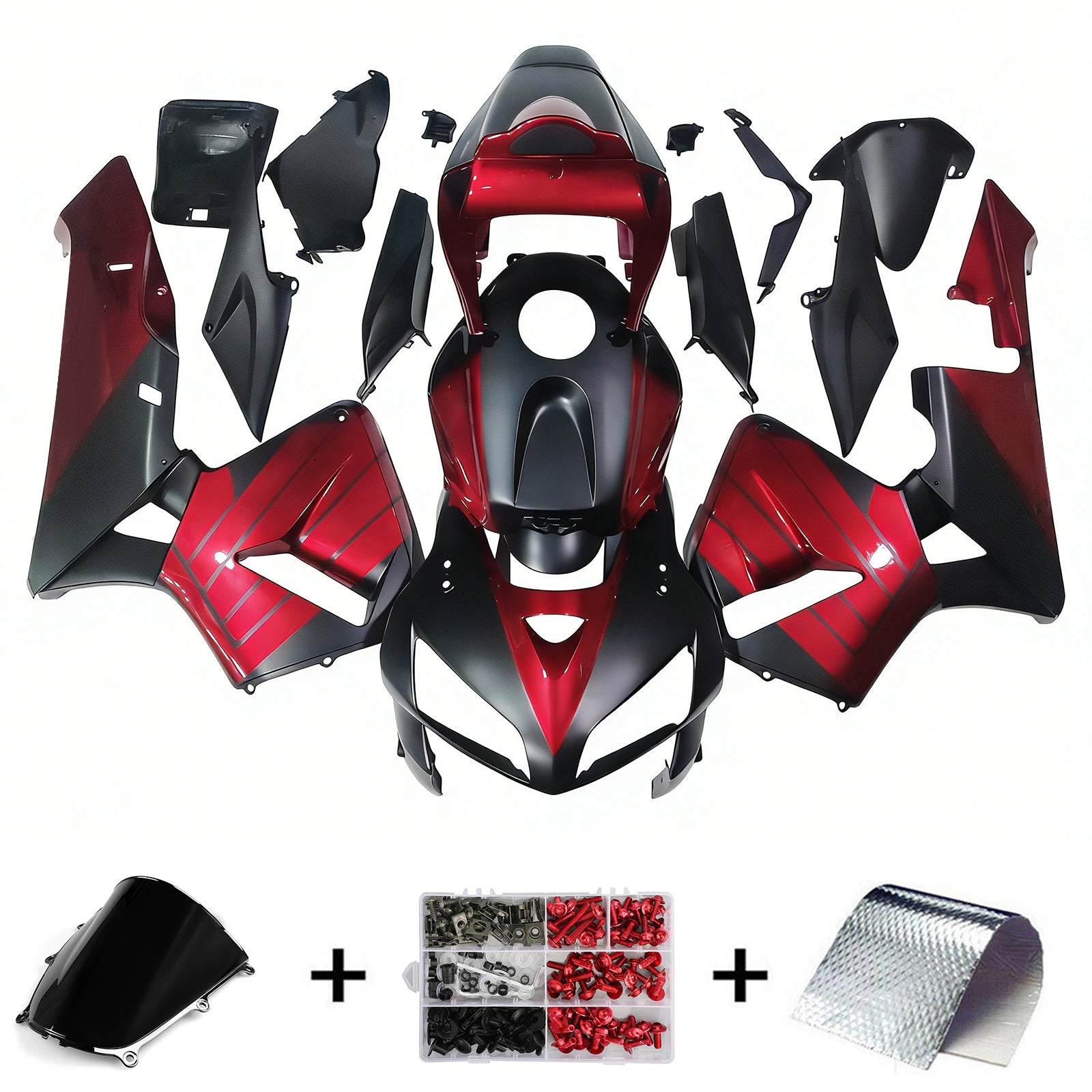 Injektiotapapakkaus Konttien muovinen abs Honda CBR600RR 2005-2006 F5