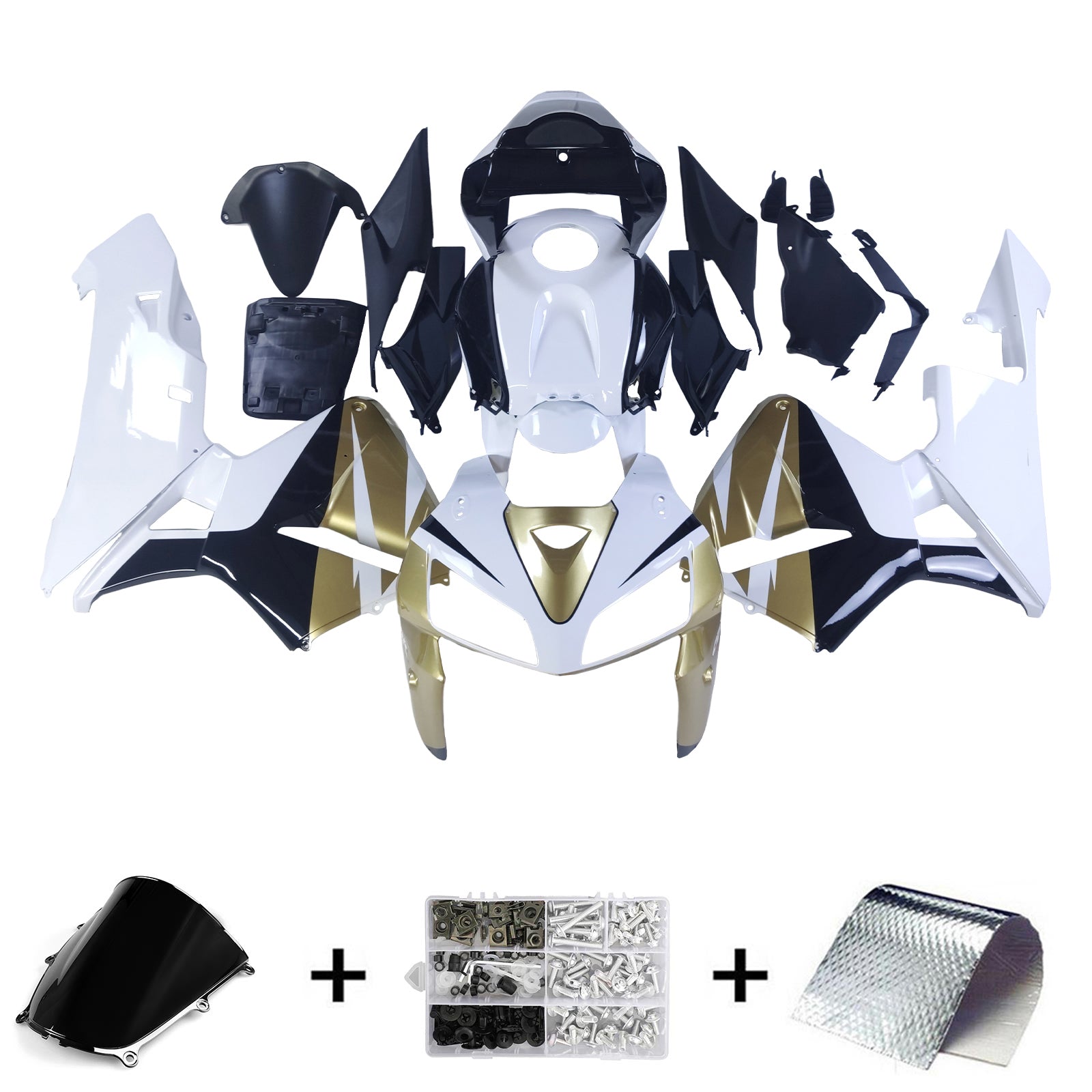 Injection Fairing Kit Bodywork Plastic ABS For Honda CBR600RR 2005-2006 F5