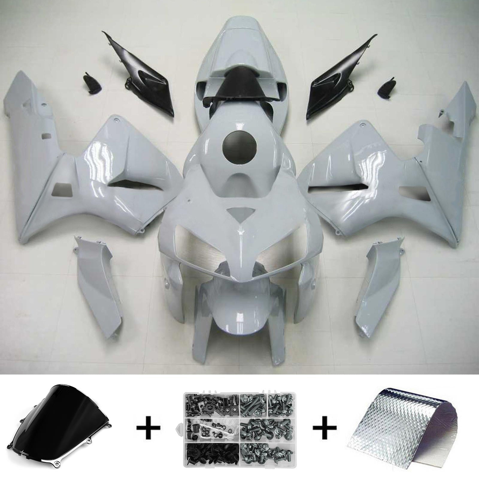 Kit de carenado de plástico ABS para Honda CBR600R 2005-2006 F5